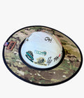 The Defender Hard Hat Sun Shade Visor – OCP Camo Worksite Visor for Full Brim & Kask Hard Hats