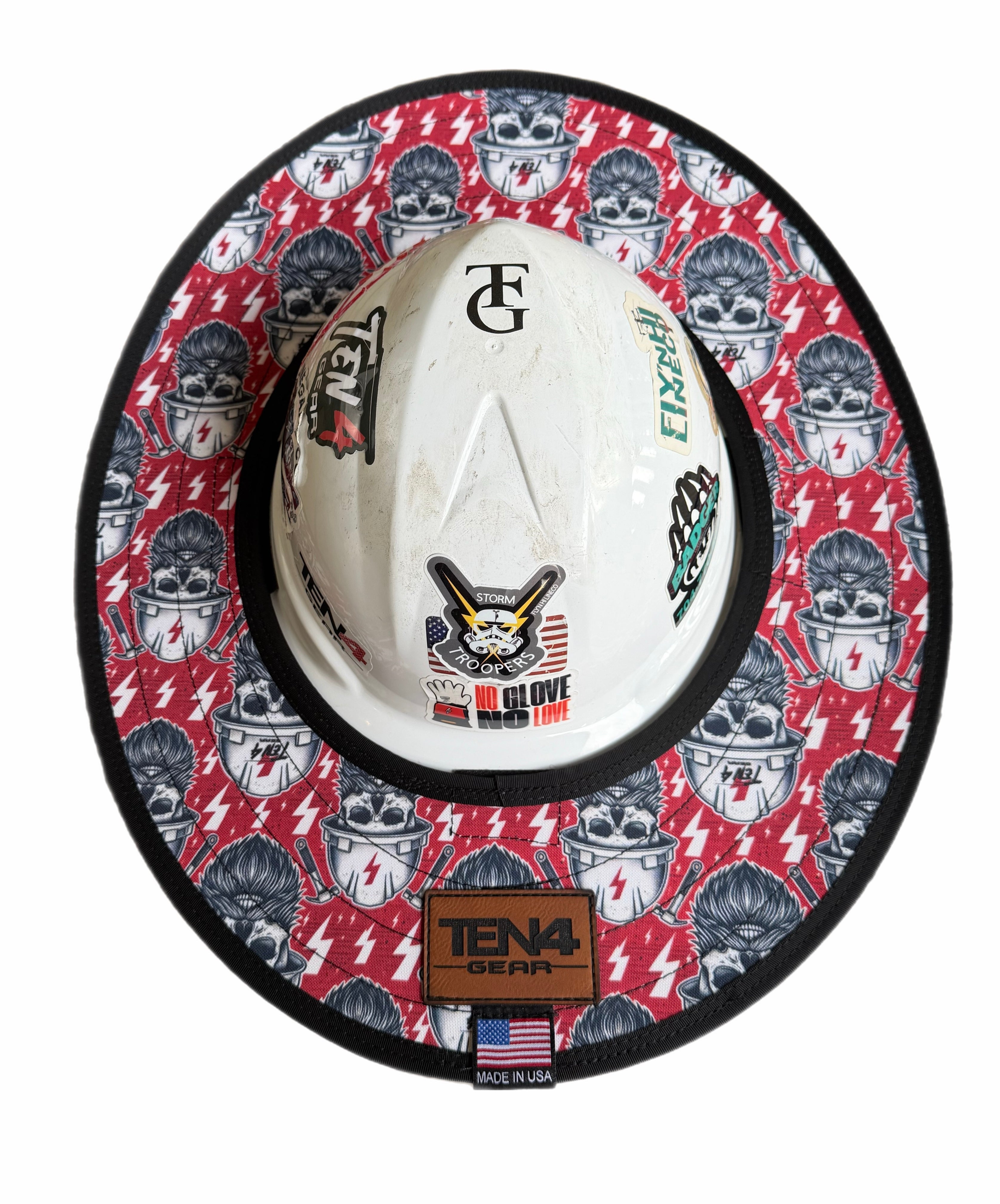 The Hoss Hard Hat Sun Shade Visor – Water-Resistant Worksite Visor for Full Brim & Kask Hard Hats