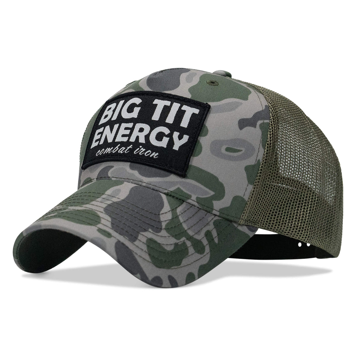 Big Tit Energy Patch Snapback Hat
