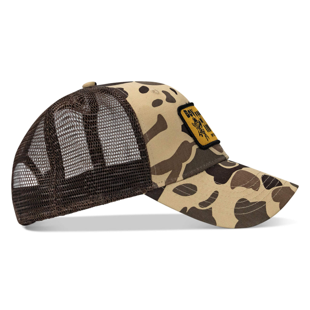Boy Howdy Western Patch Snapback Hat