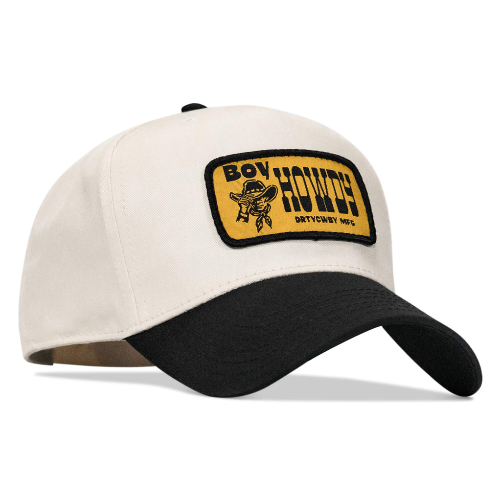 Boy Howdy Western Patch Snapback Hat