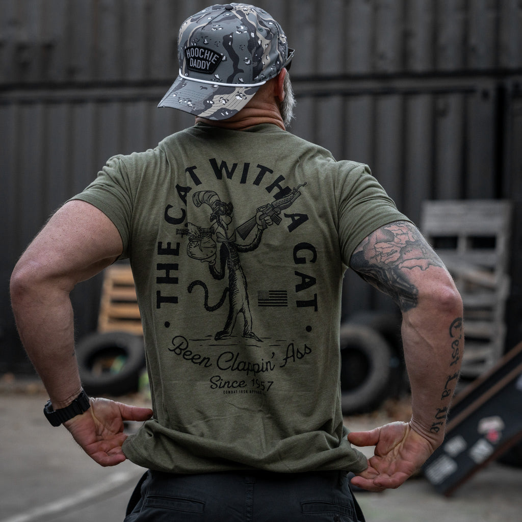 The Cat With A Gat Remix Men's T-Shirt