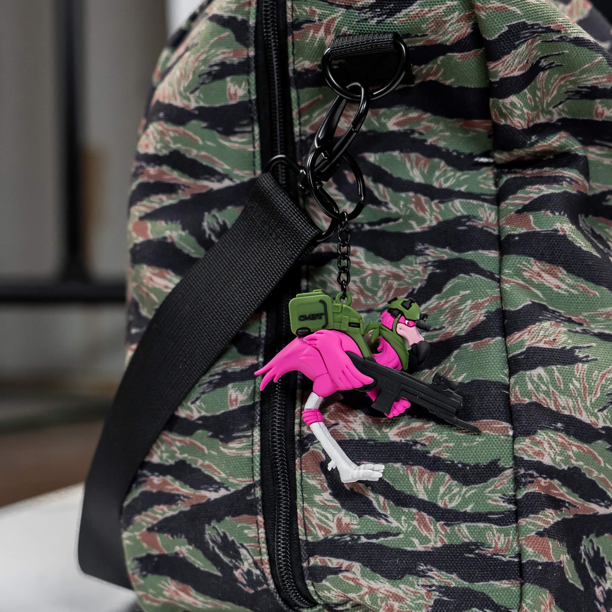 Tactical 3D PVC Keychain
