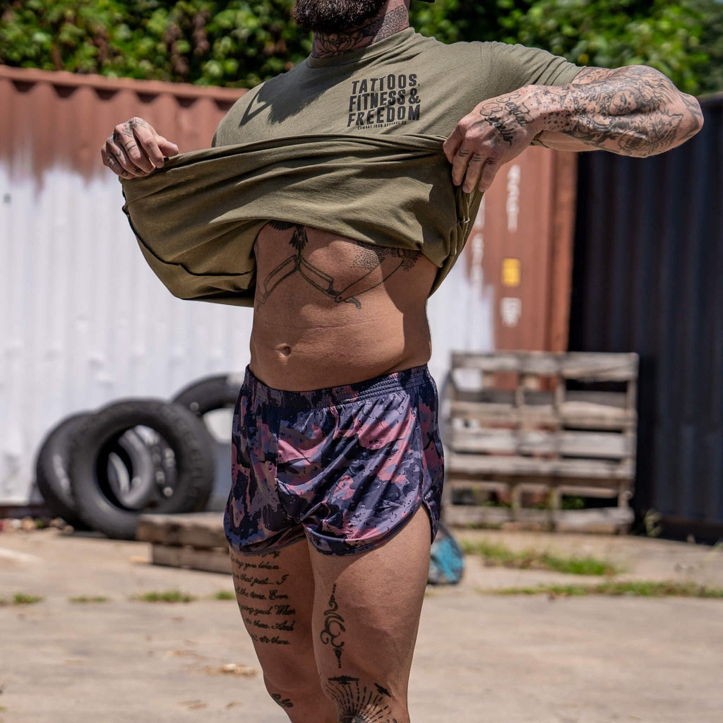 Copenhagen Camo Ranger Silkies Training Shorts | 2.5"