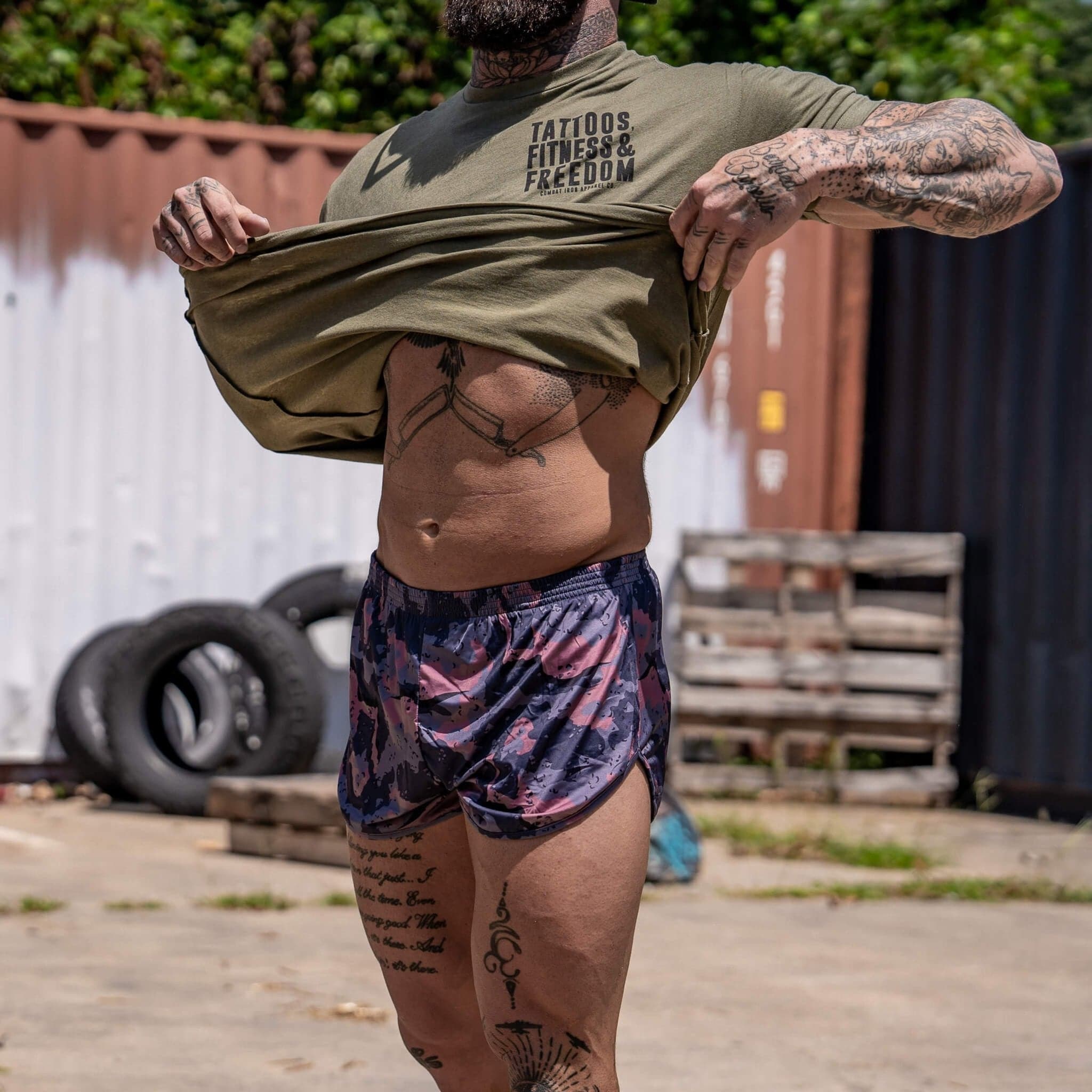 Copenhagen Camo Ranger Silkies Training Shorts | 2.5"