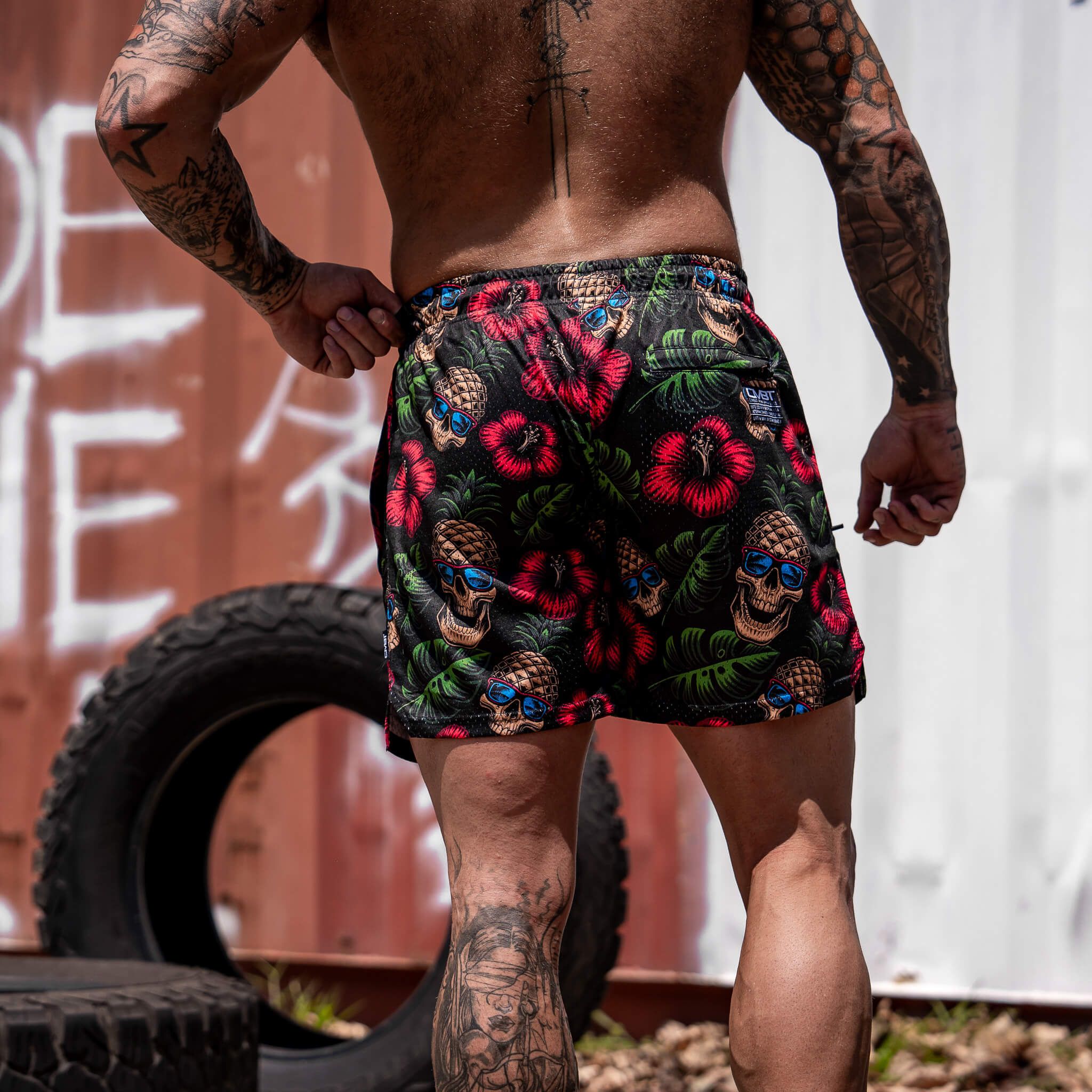 Mid Thigh Mesh Training / Lifestyle Shorts | 5"