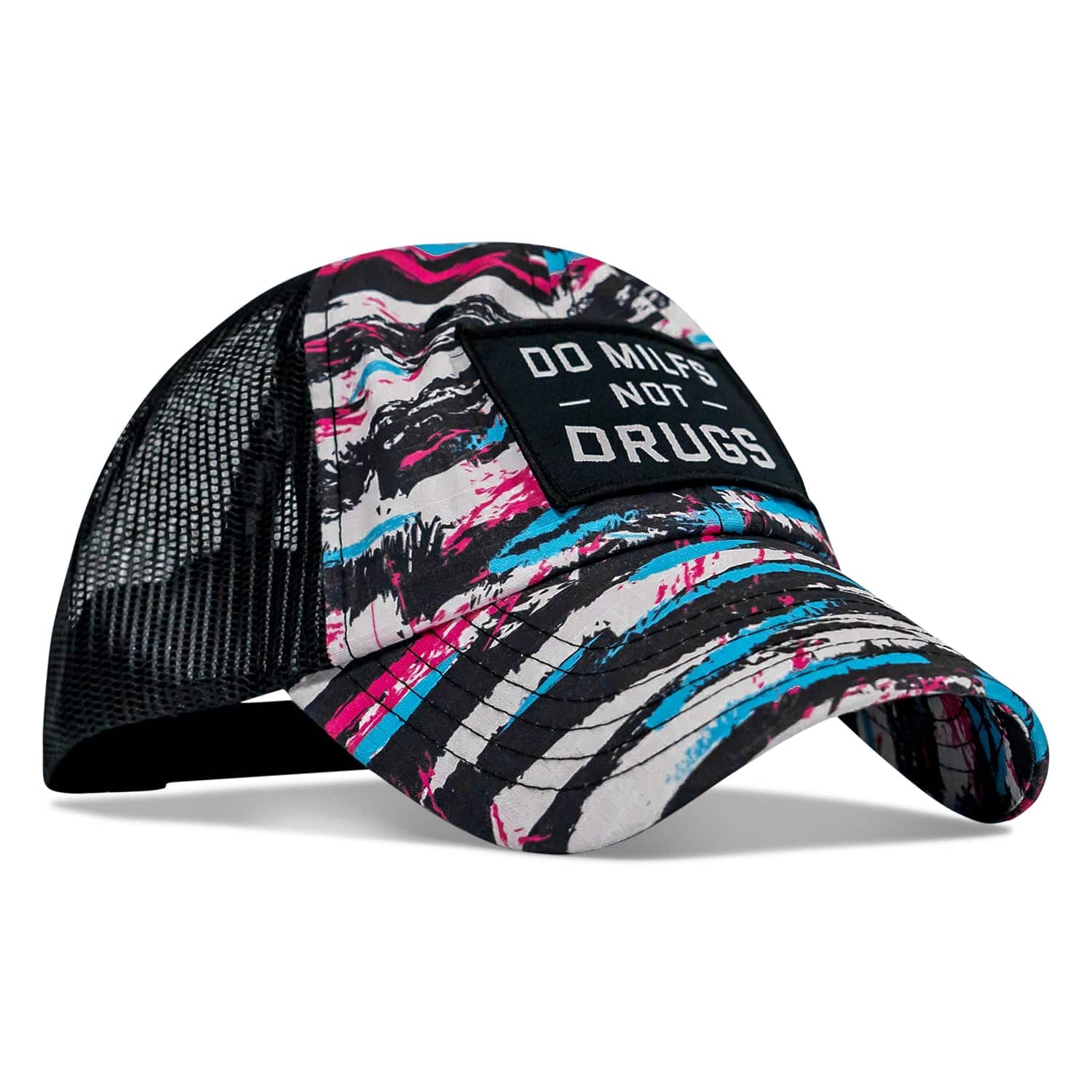 Ripstop Do Milfs Not Drugs Patch Tactical Ripstop Mesh Snapback Hat