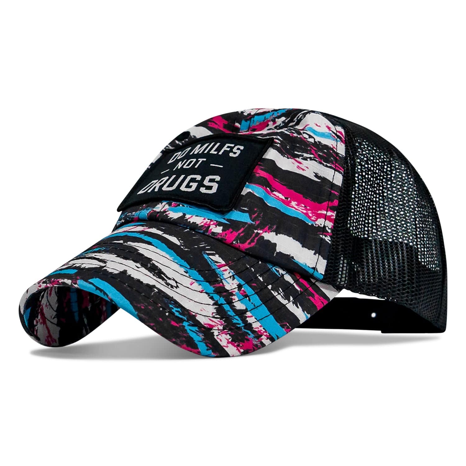 Ripstop Do Milfs Not Drugs Patch Tactical Ripstop Mesh Snapback Hat