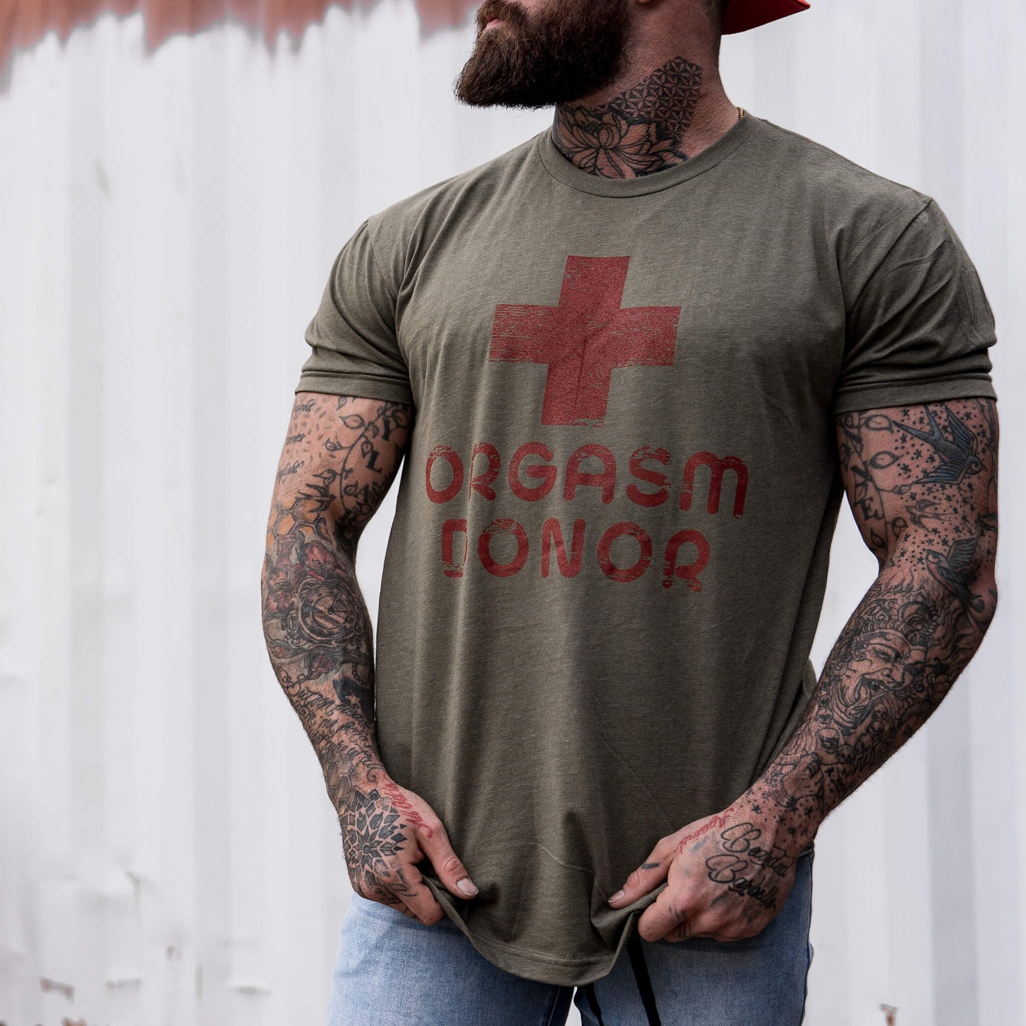Orgasm Donor Men's T-Shirt