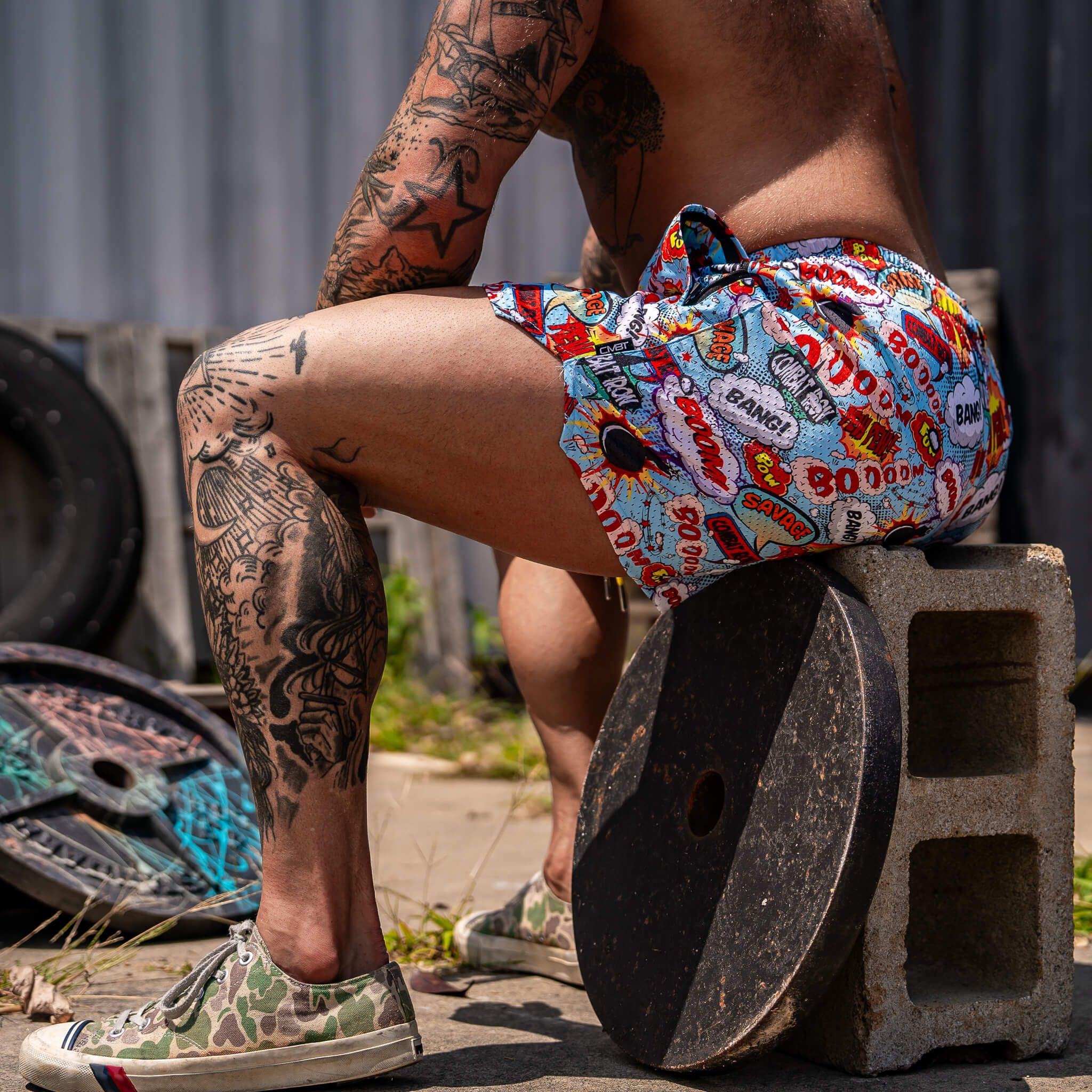 Mid Thigh Mesh Training / Lifestyle Shorts | 5"