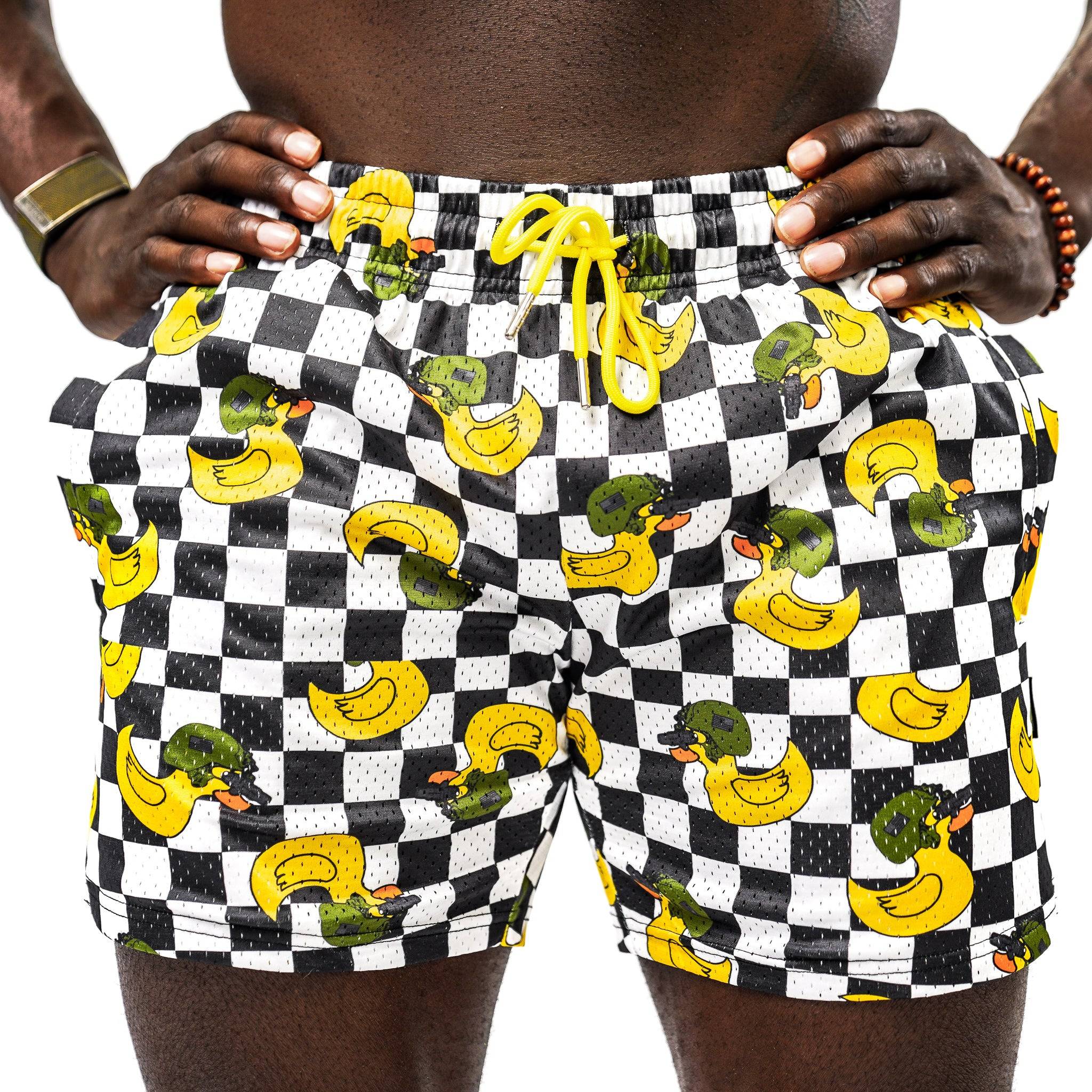 Mid Thigh Mesh Training / Lifestyle Shorts | 5"
