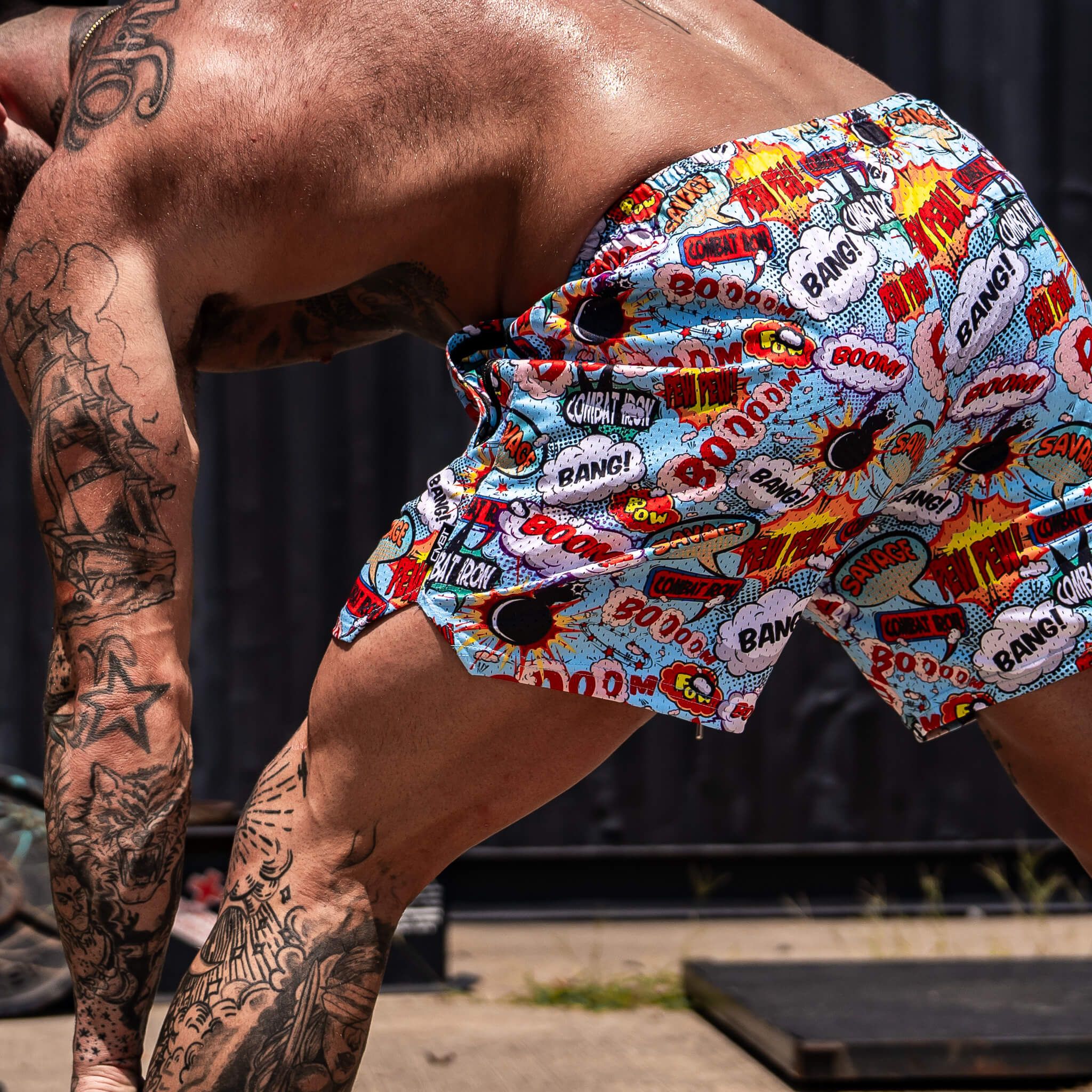 Mid Thigh Mesh Training / Lifestyle Shorts | 5"