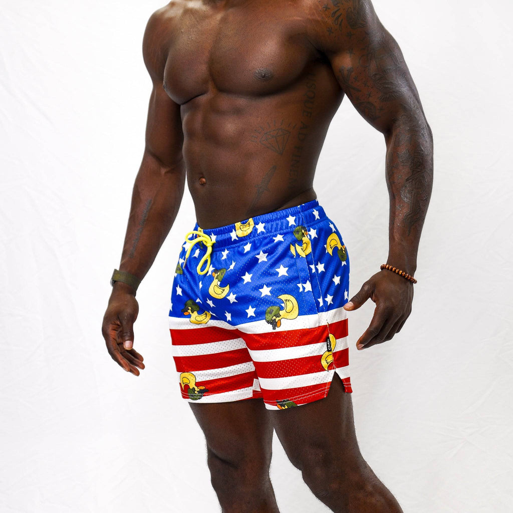 Mid Thigh Mesh Training / Lifestyle Shorts | 5"