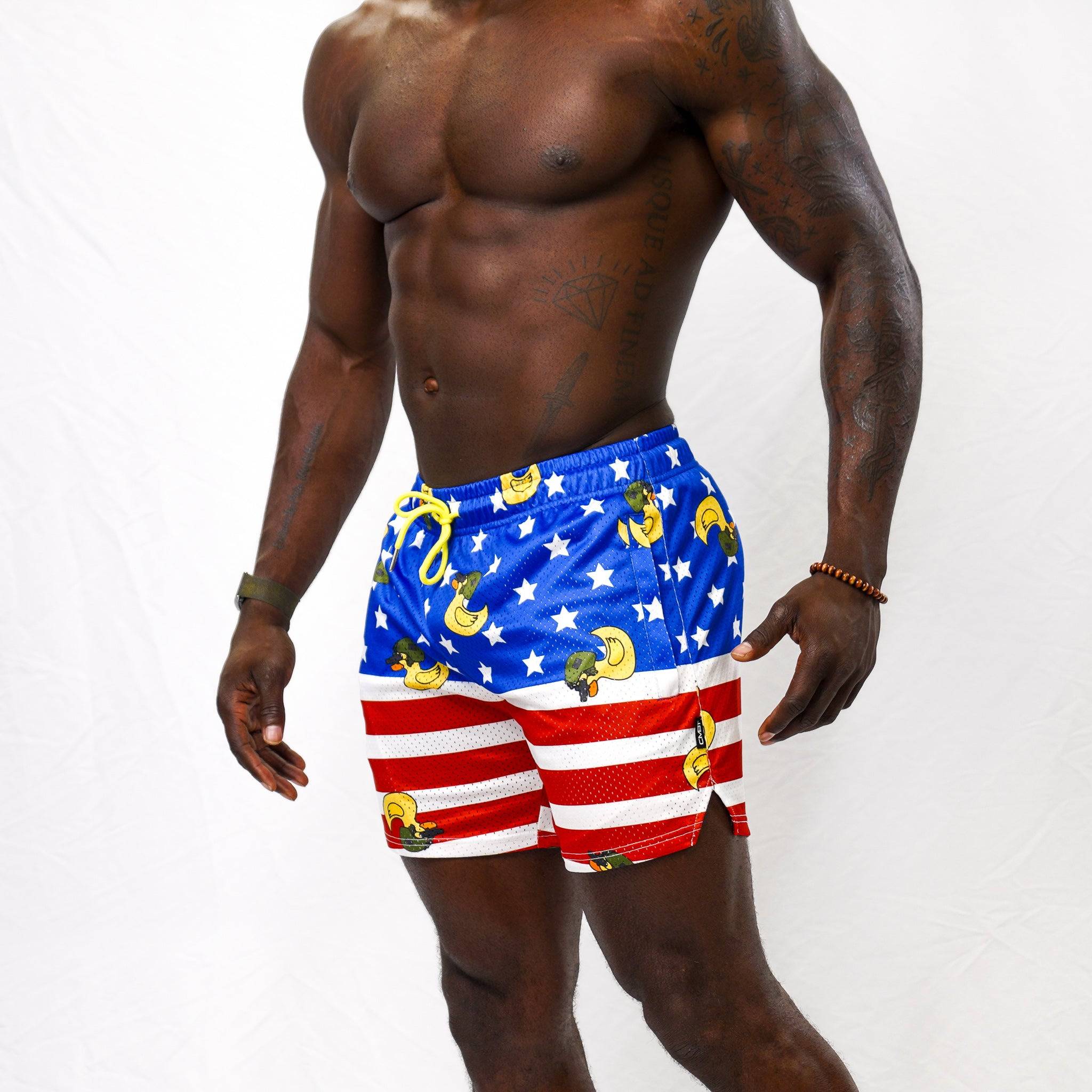 Mid Thigh Mesh Training / Lifestyle Shorts | 5"