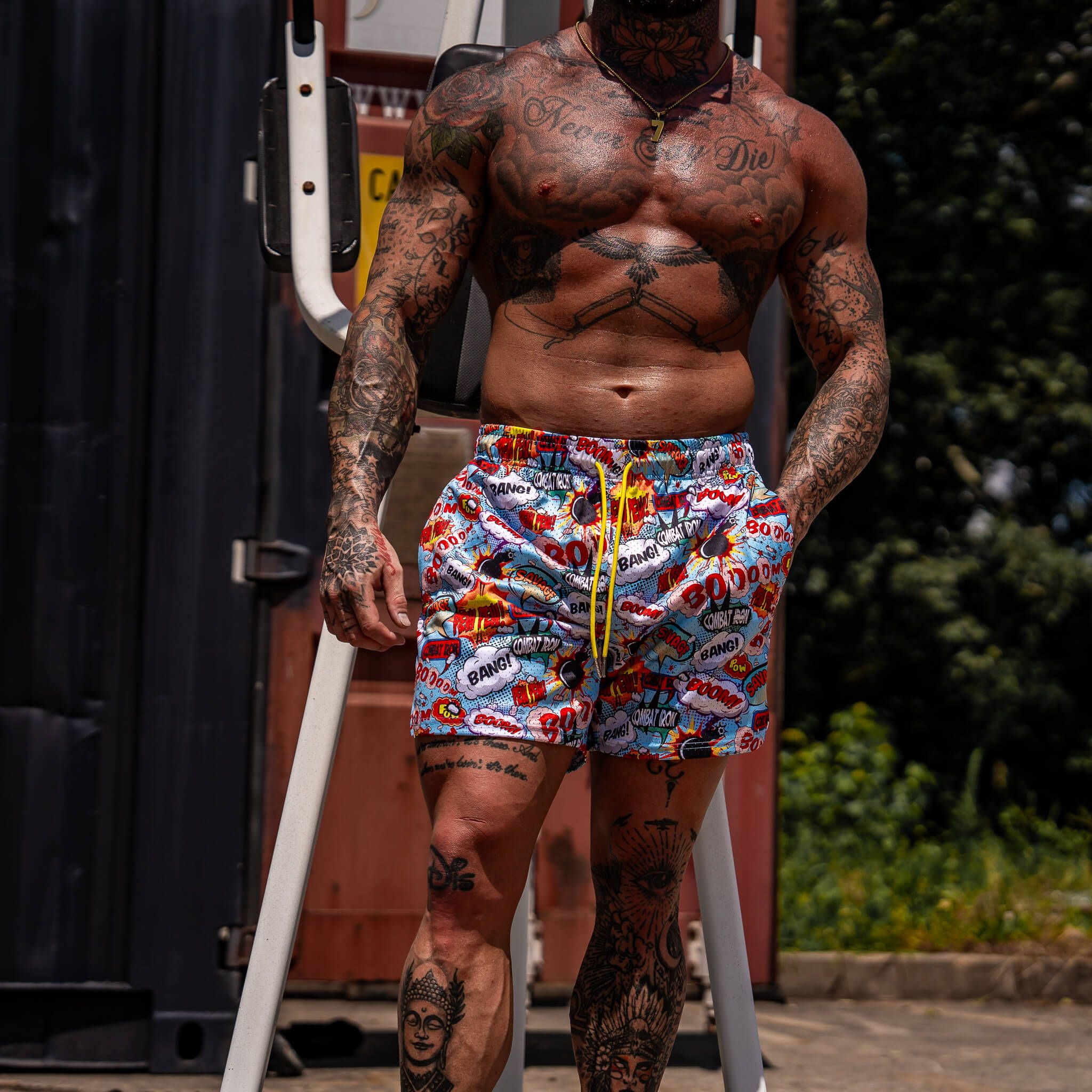 Mid Thigh Mesh Training / Lifestyle Shorts | 5"
