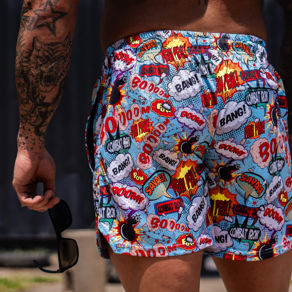 Mid Thigh Mesh Training / Lifestyle Shorts | 5"