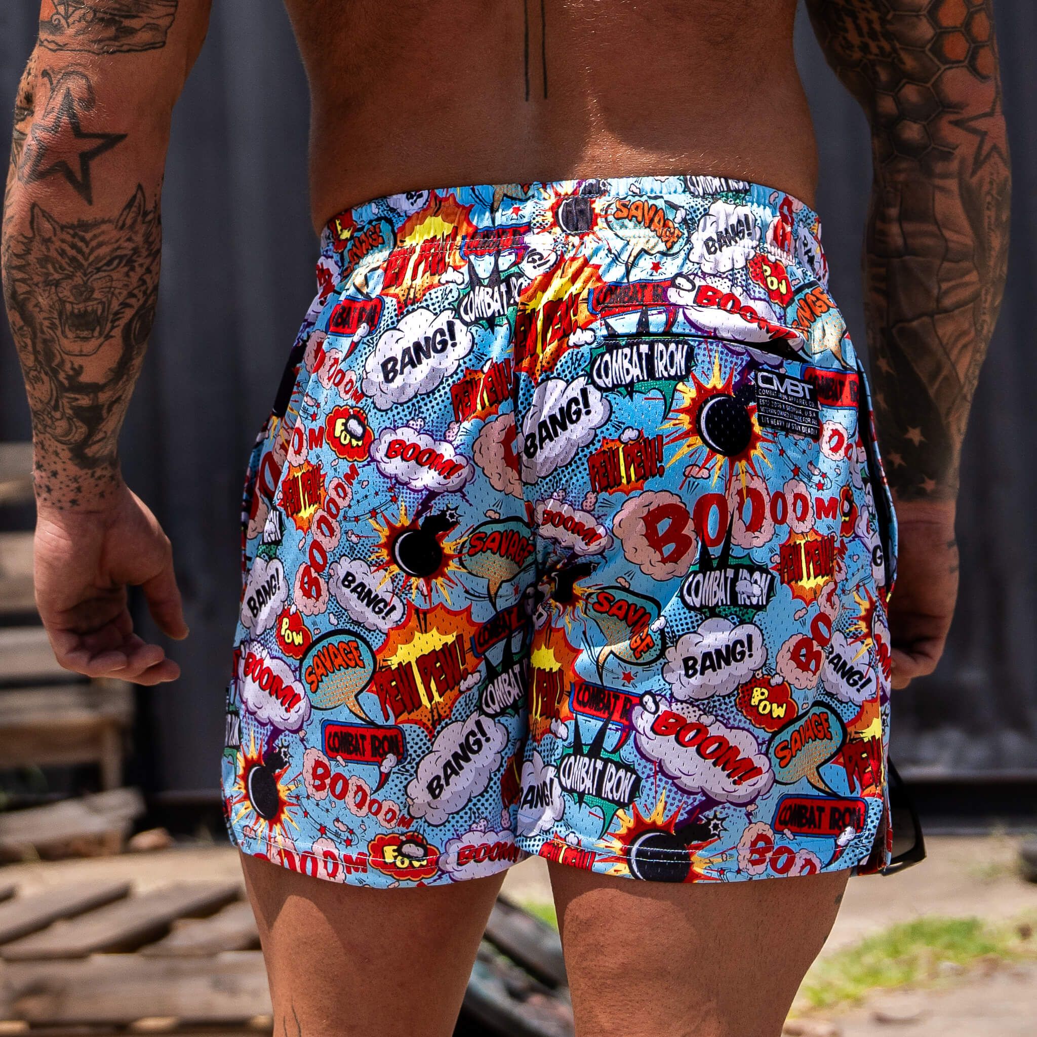 Mid Thigh Mesh Training / Lifestyle Shorts | 5"