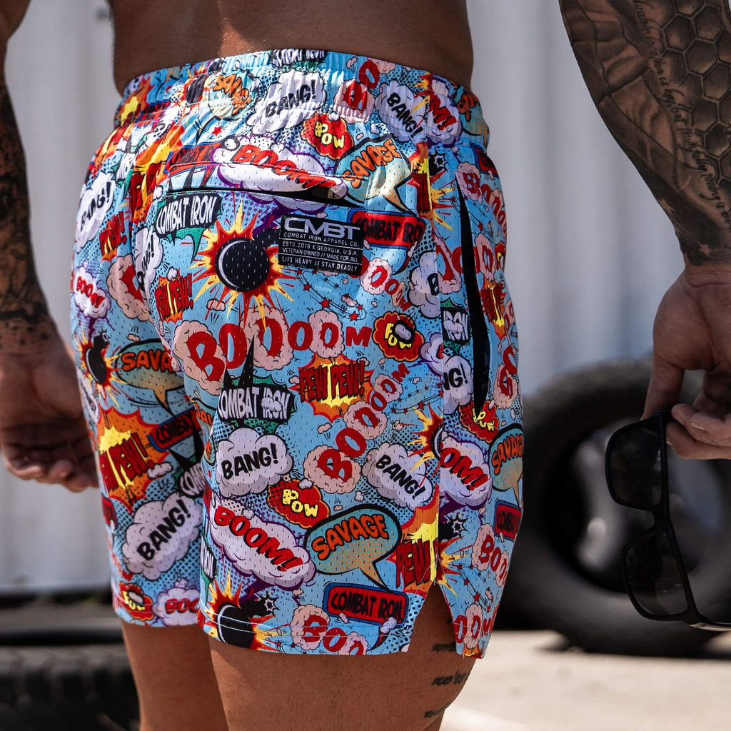 Mid Thigh Mesh Training / Lifestyle Shorts | 5"