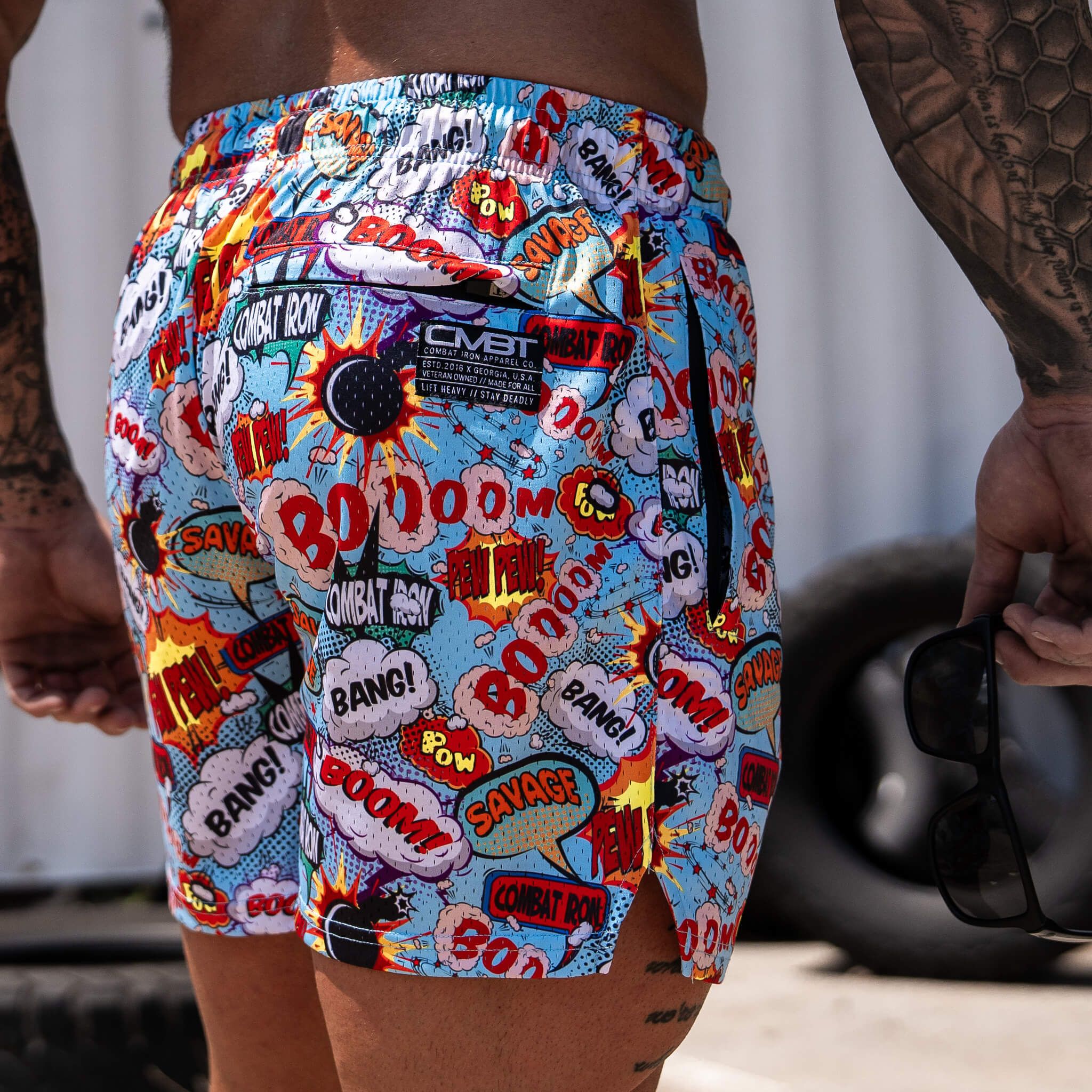 Mid Thigh Mesh Training / Lifestyle Shorts | 5"