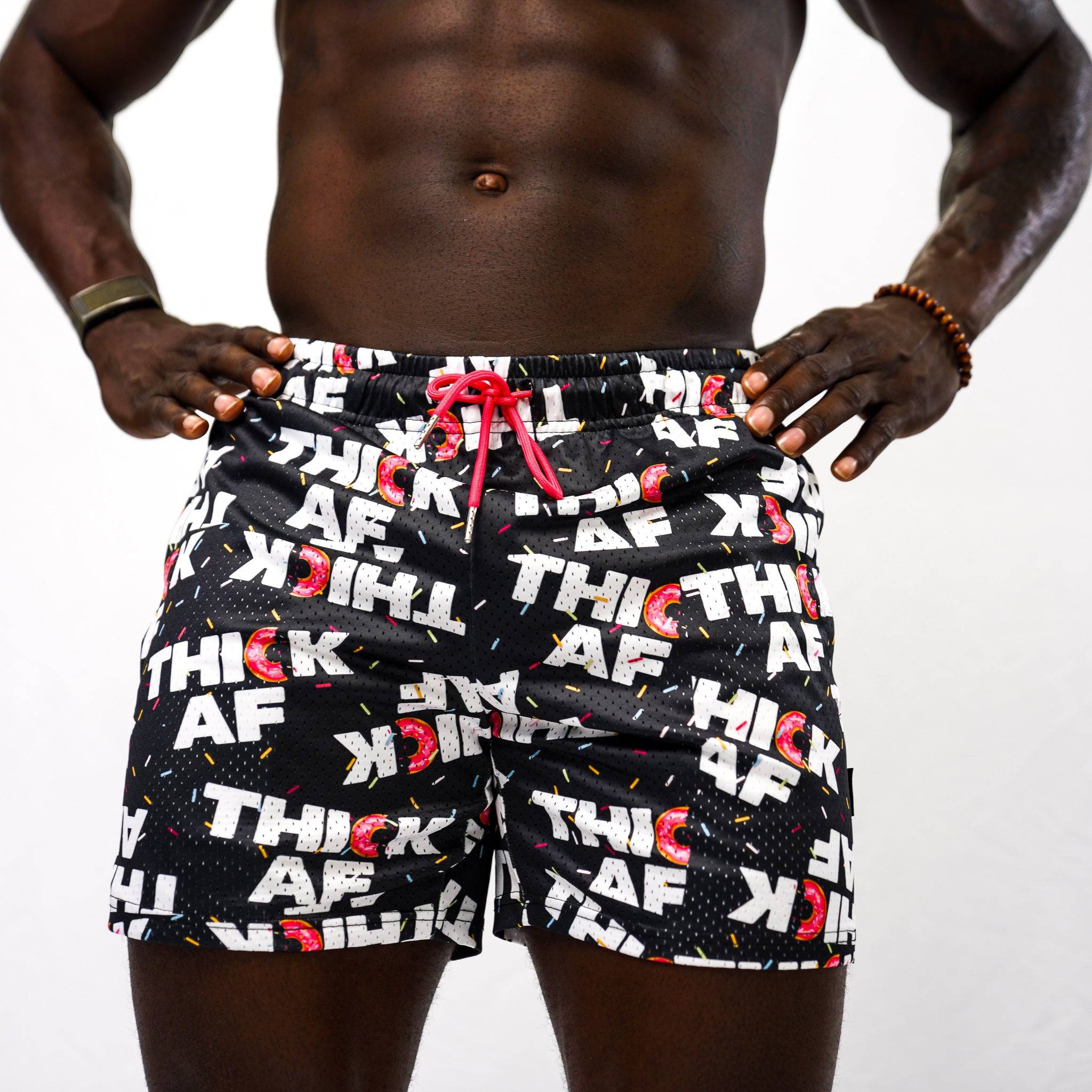 Mid Thigh Mesh Training / Lifestyle Shorts | 5"