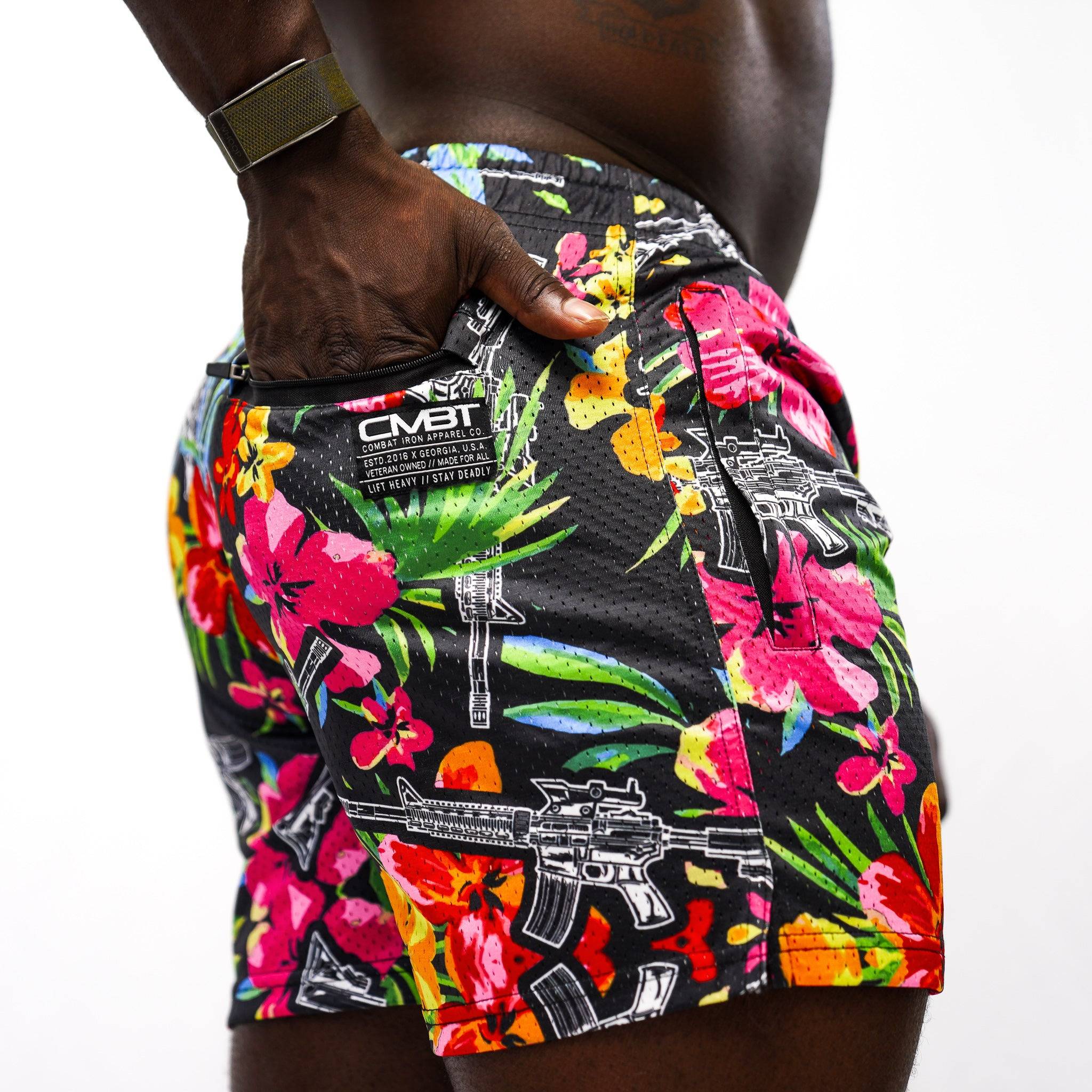 Mid Thigh Mesh Training / Lifestyle Shorts | 5"