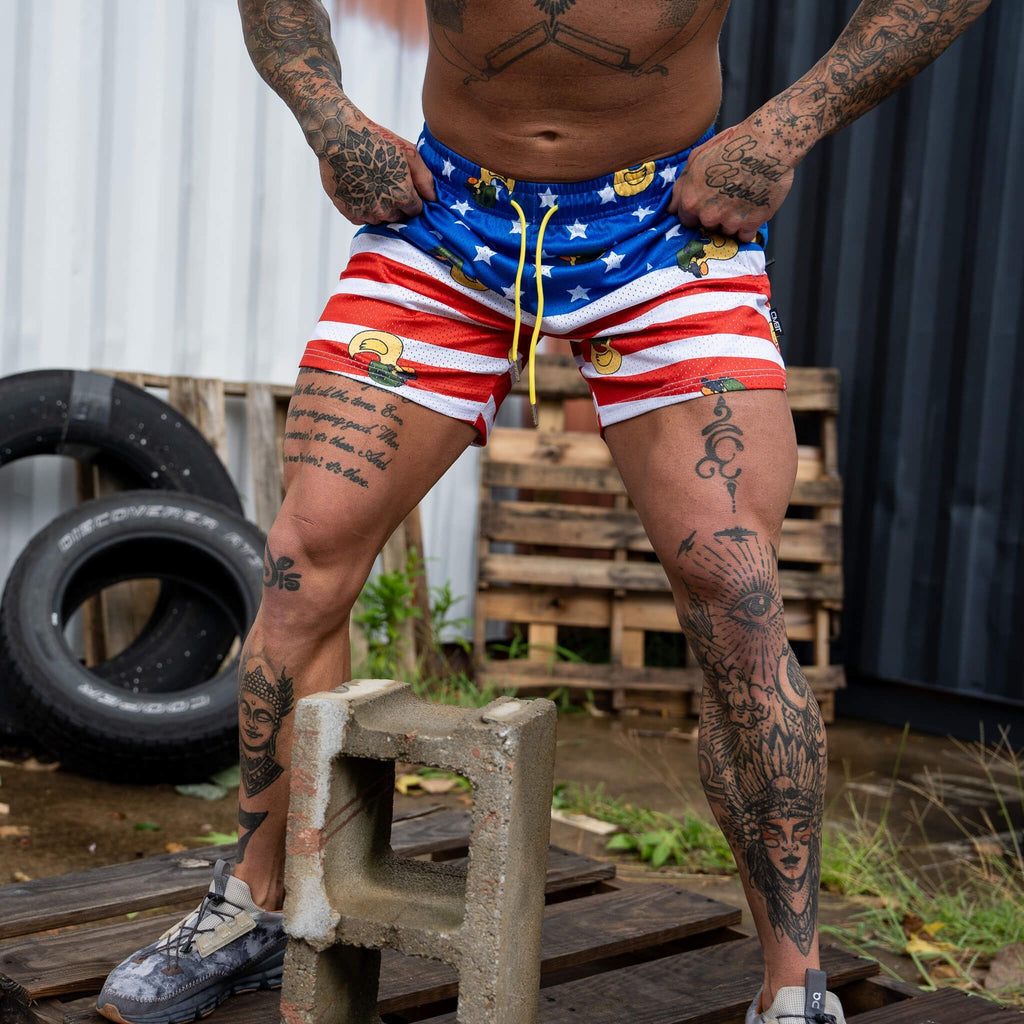 Mid Thigh Mesh Training / Lifestyle Shorts | 5"