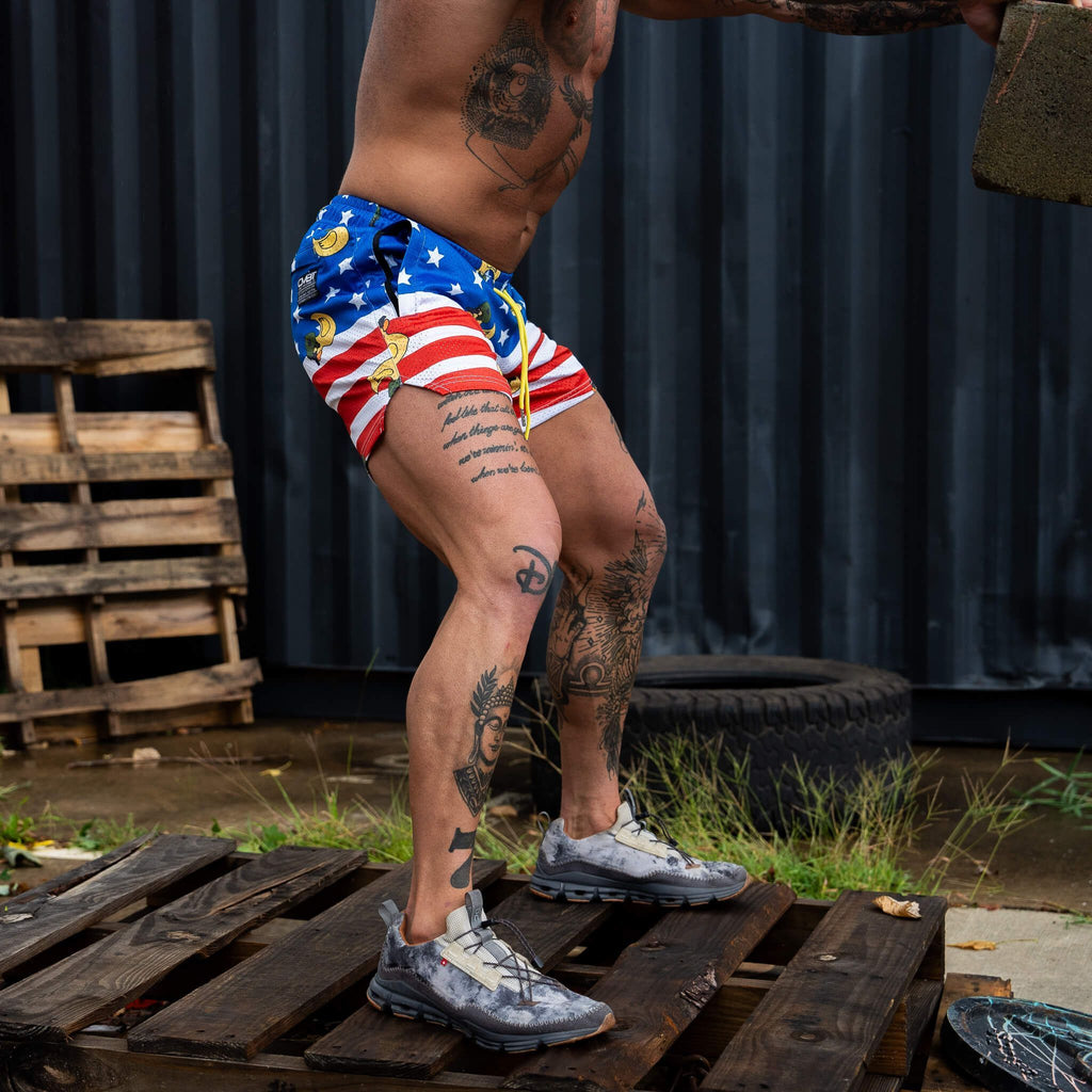 Mid Thigh Mesh Training / Lifestyle Shorts | 5"