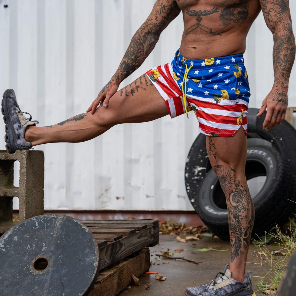 Mid Thigh Mesh Training / Lifestyle Shorts | 5"