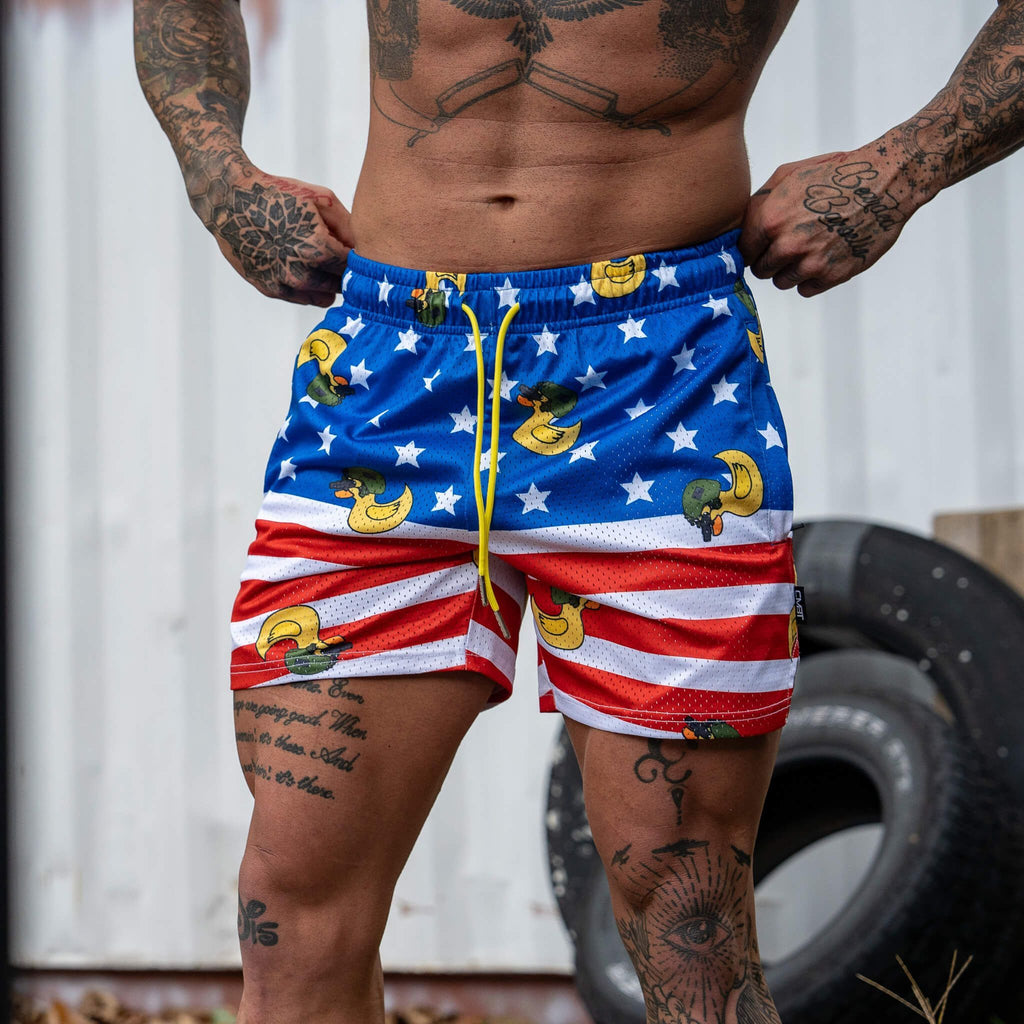 Mid Thigh Mesh Training / Lifestyle Shorts | 5"