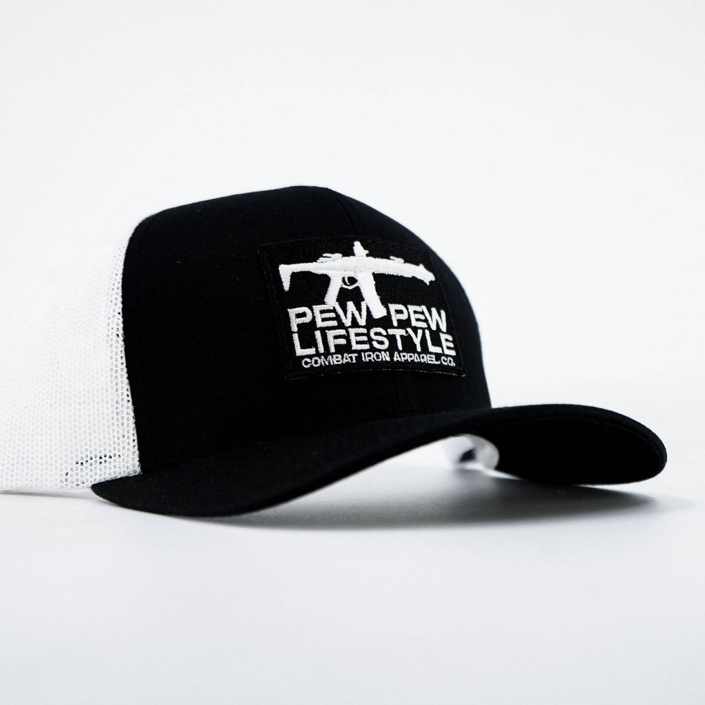 Pew Pew Lifestyle Patch Mid-Profile Snapback Hat