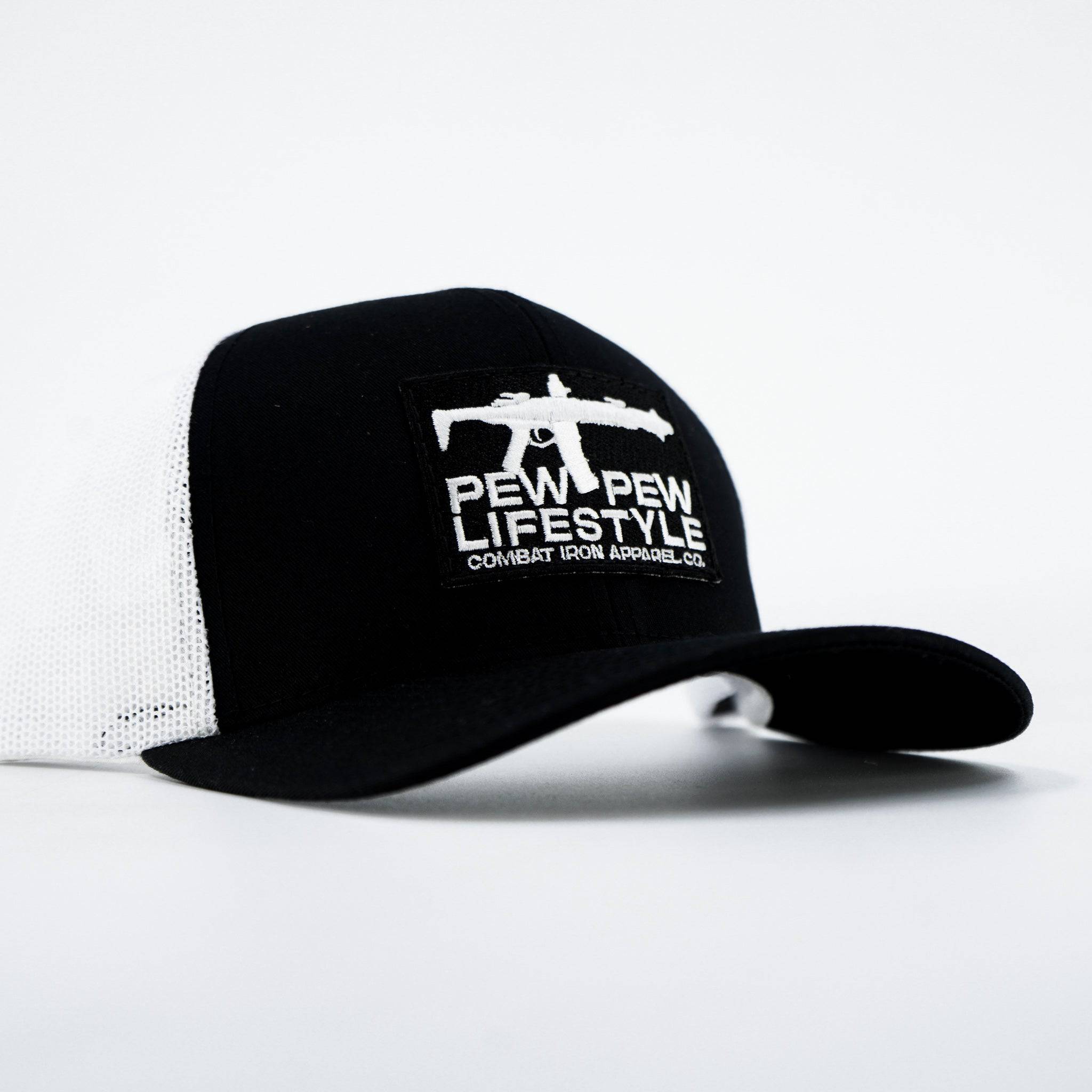 Pew Pew Lifestyle Patch Mid-Profile Snapback Hat