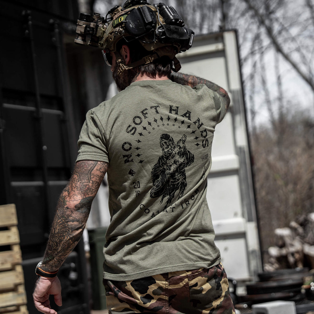 No Soft Hands Reaper Men's T-Shirt