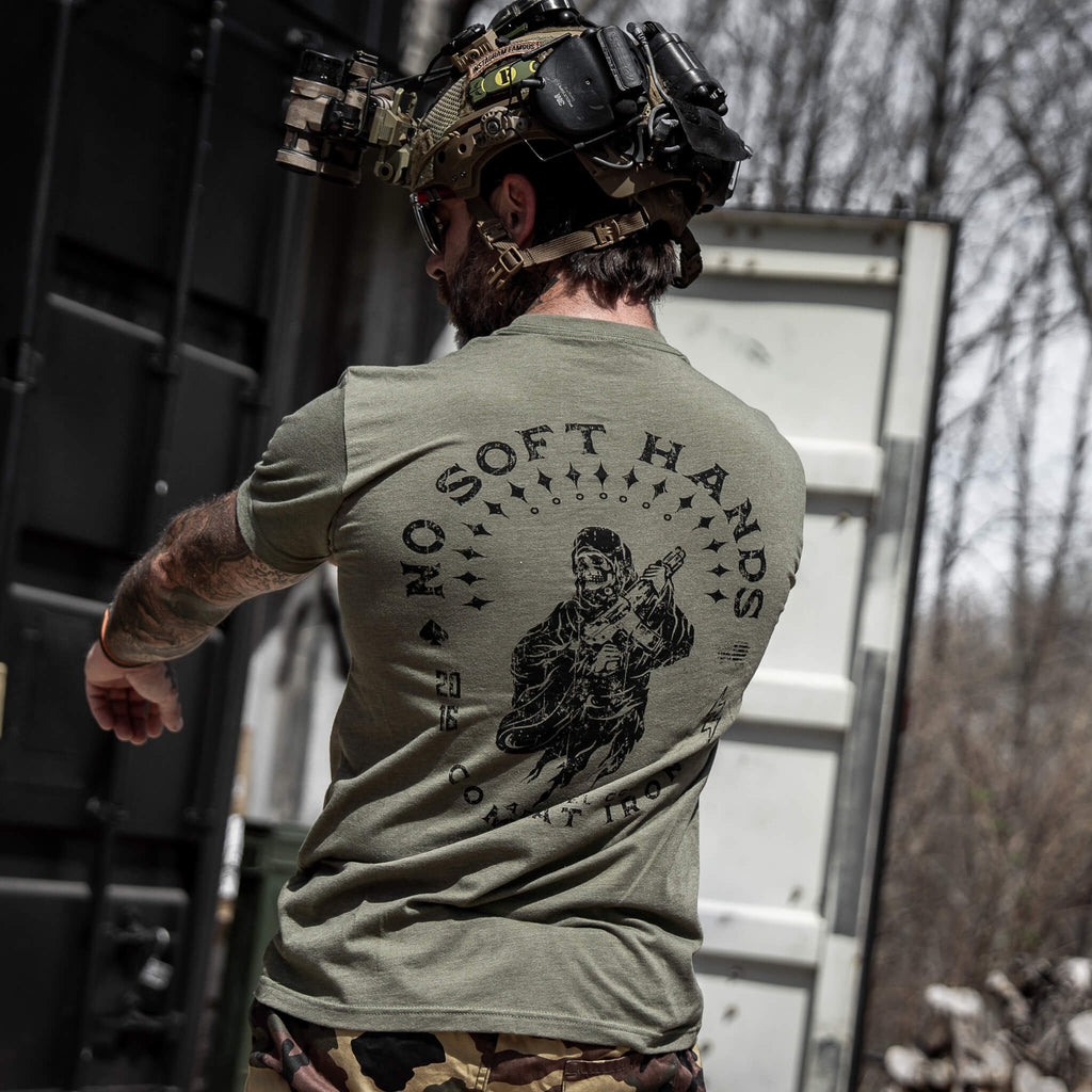 No Soft Hands Reaper Men's T-Shirt