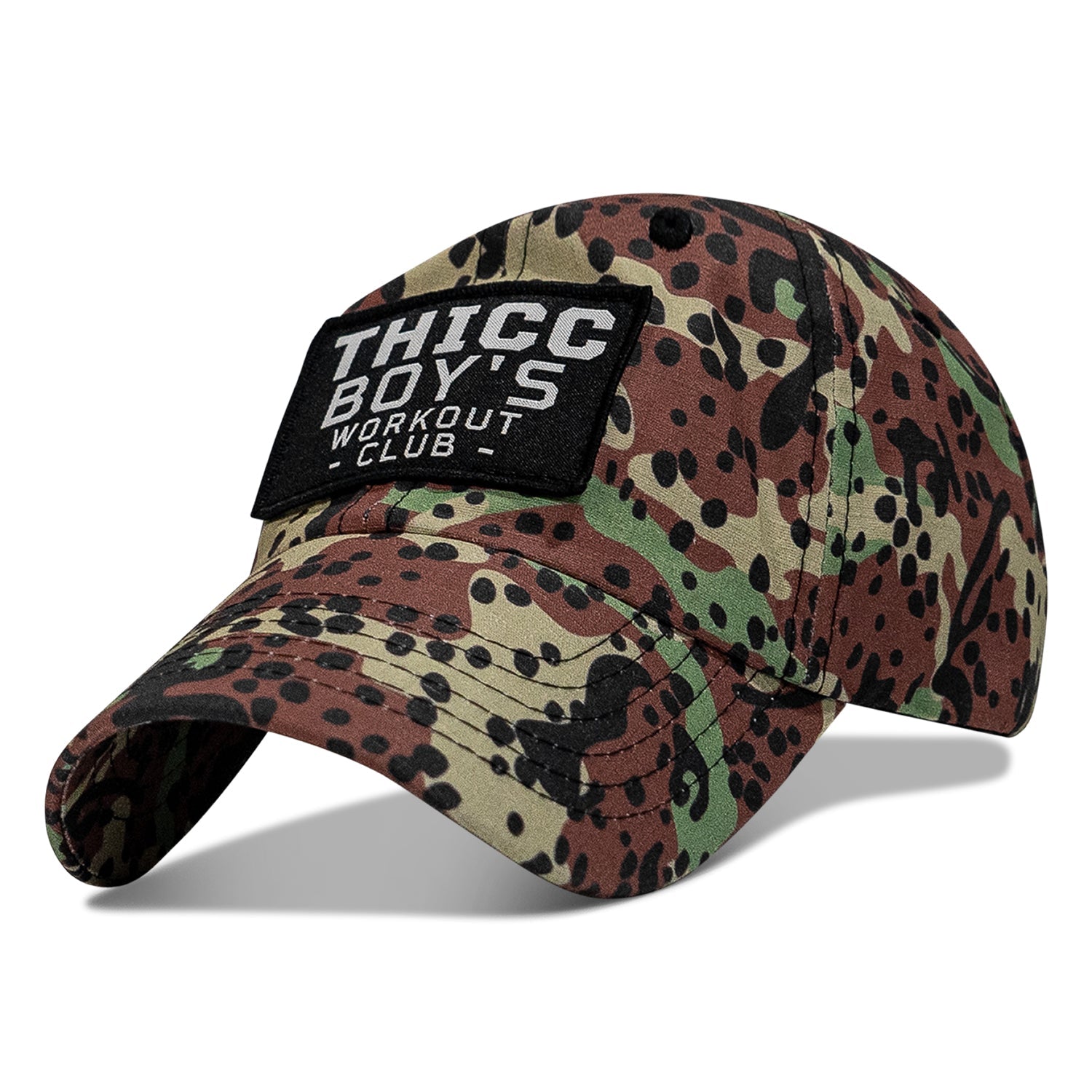 Ripstop Thicc Boys Workout Club Patch Tactical Ripstop Mesh Snapback Hat