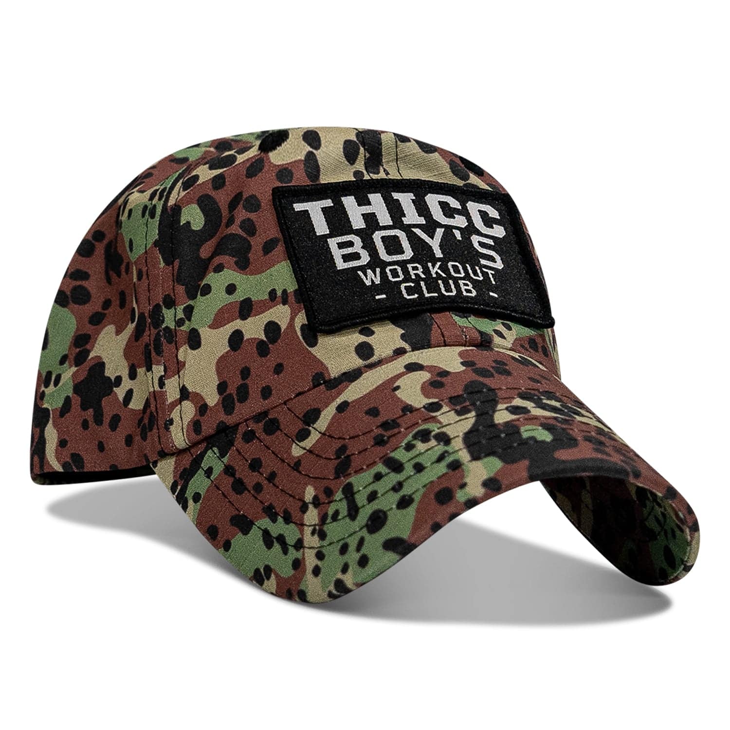 Ripstop Thicc Boys Workout Club Patch Tactical Ripstop Mesh Snapback Hat
