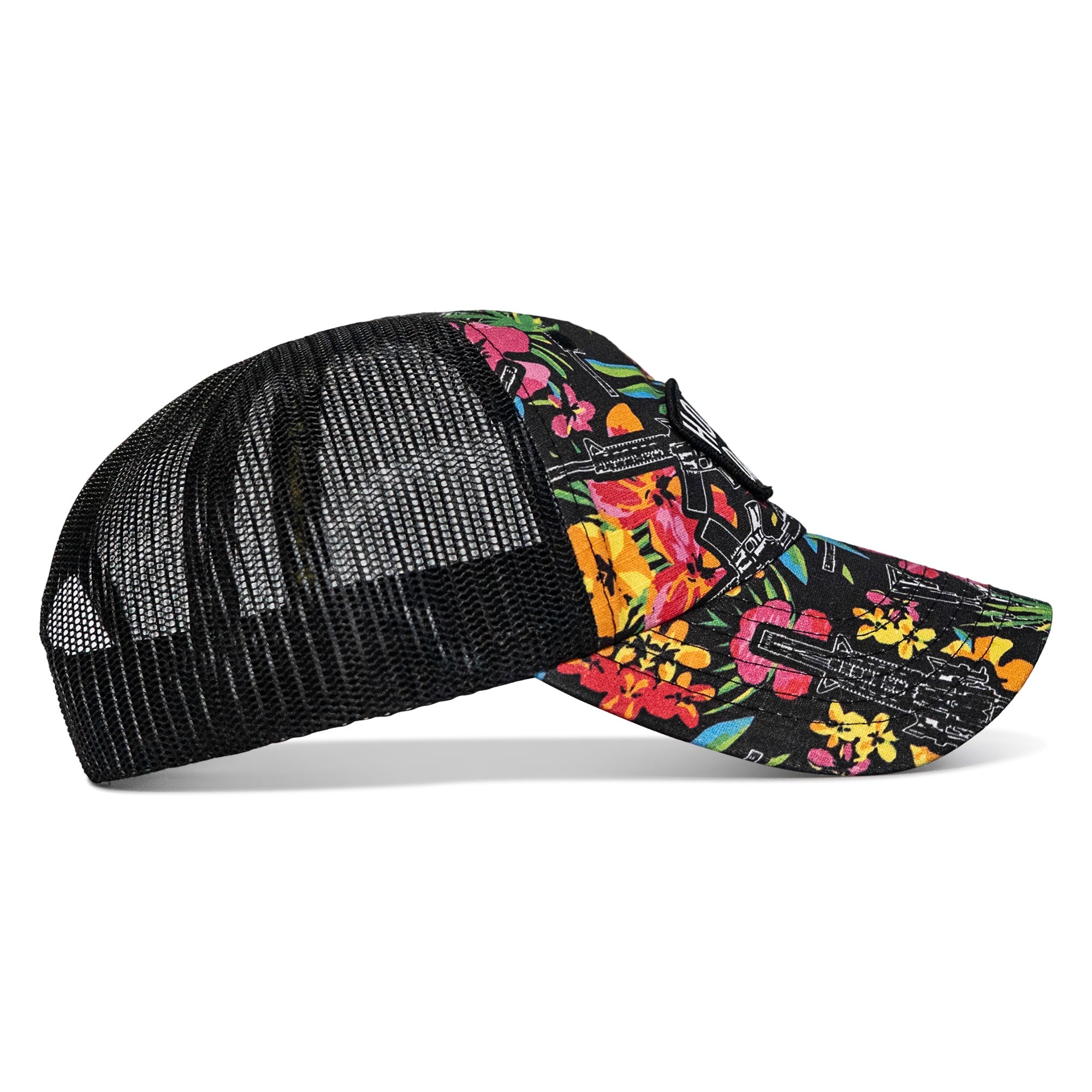 Hoochie Daddy Arched Patch Tactical Ripstop Mesh Snapback Hat