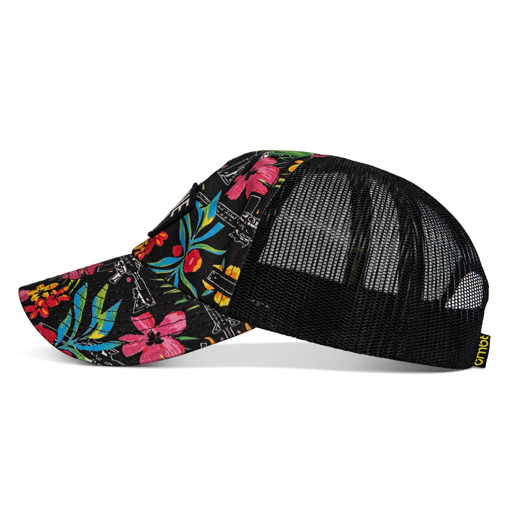 Hoochie Daddy Arched Patch Tactical Ripstop Mesh Snapback Hat