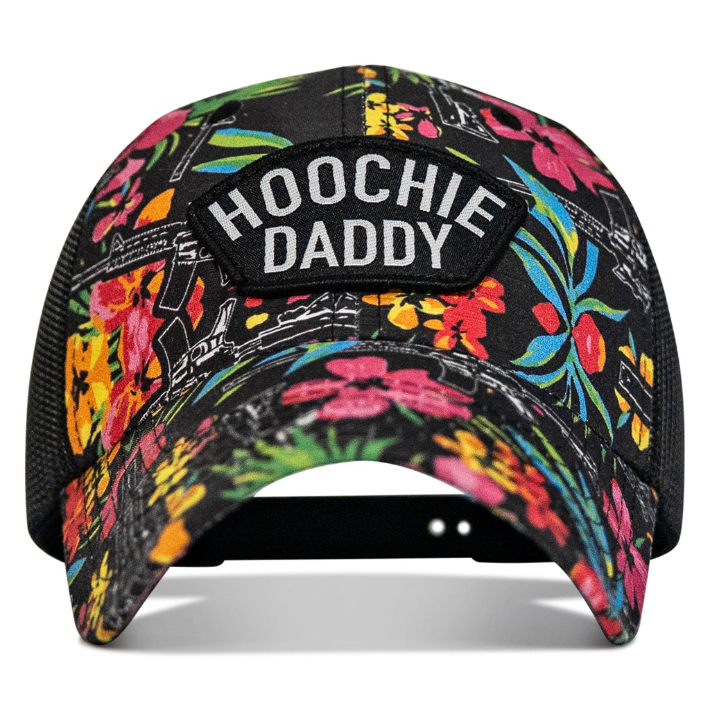 Hoochie Daddy Arched Patch Tactical Ripstop Mesh Snapback Hat