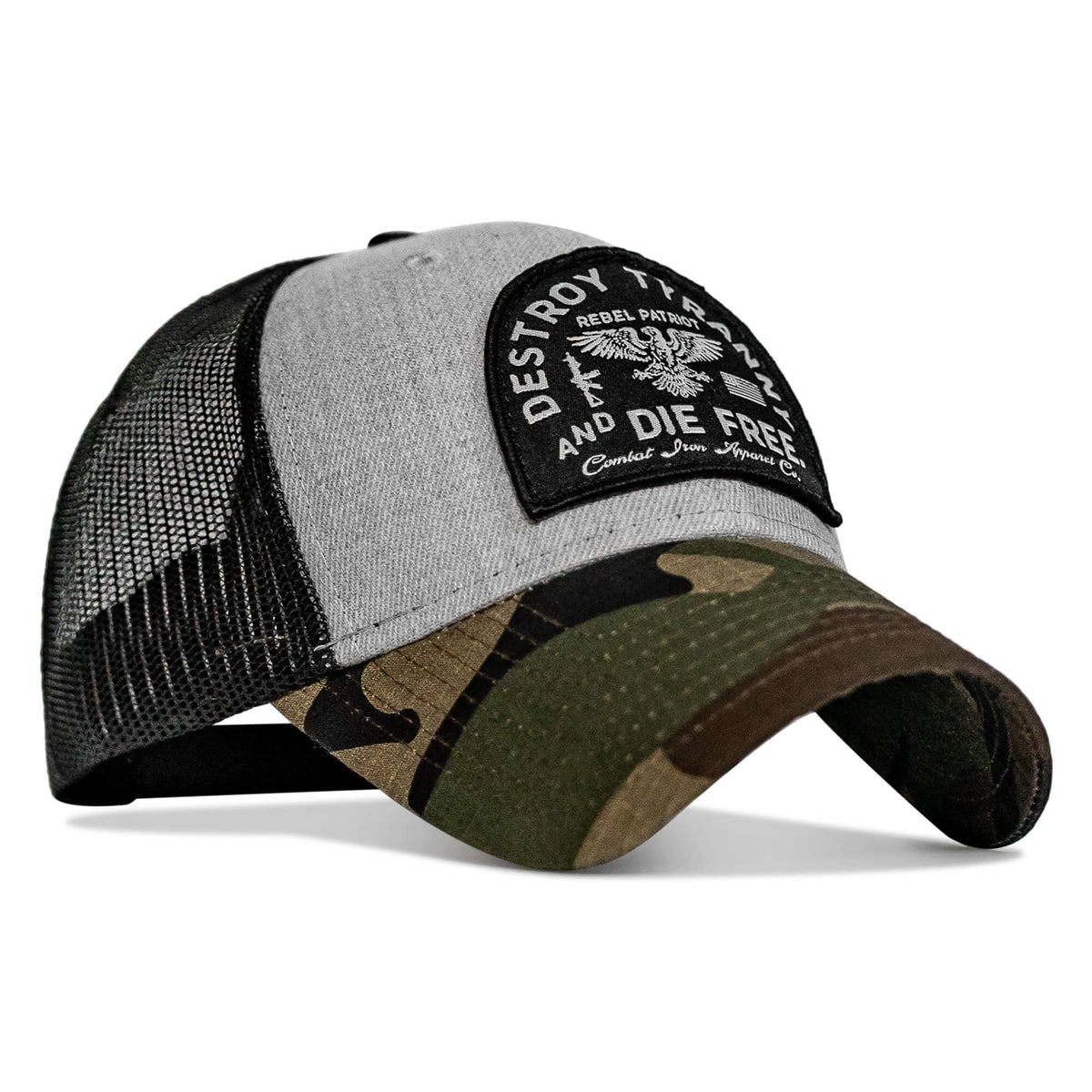 Destroy Tyranny and Die Free Patch Snapback