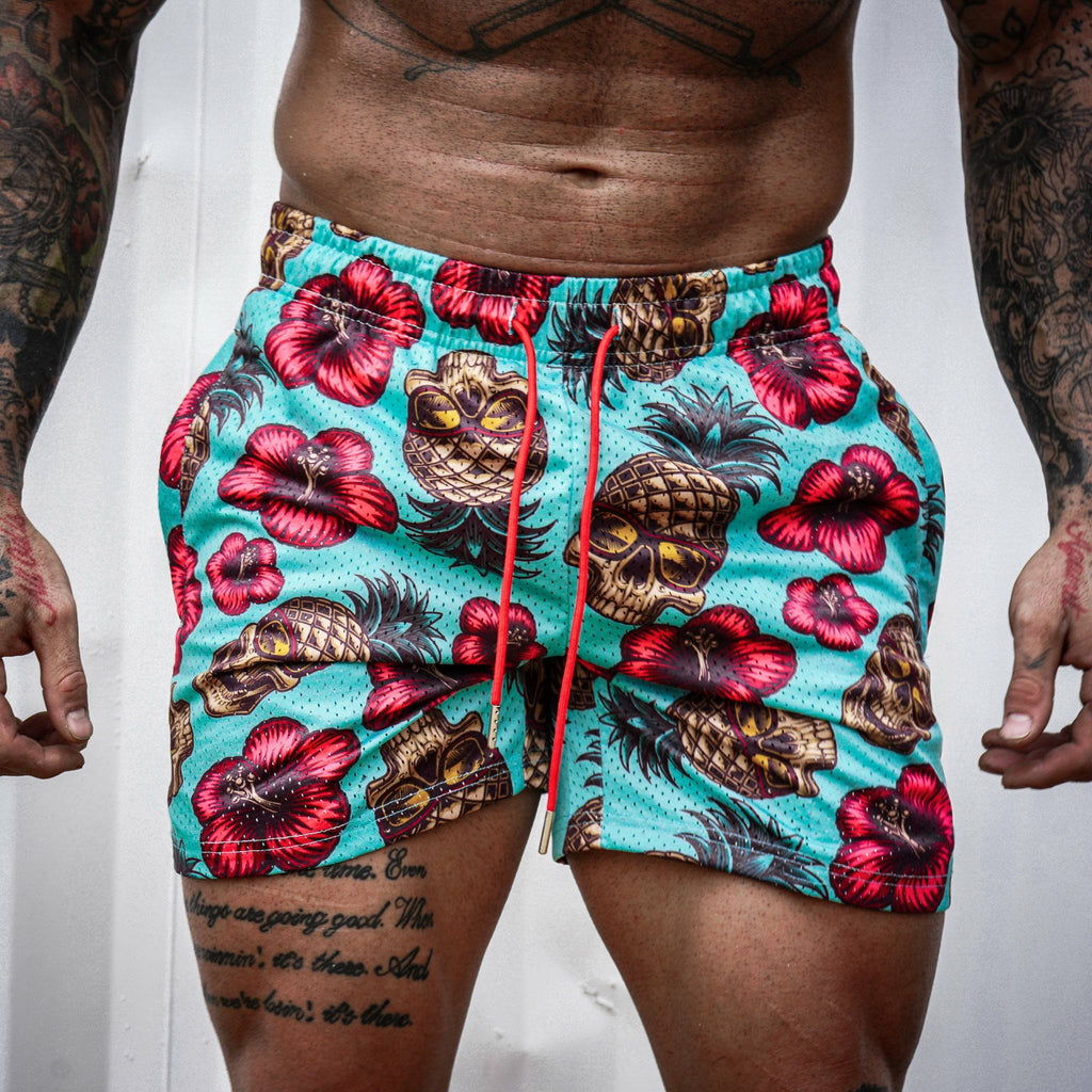Mid Thigh Mesh Training / Lifestyle Shorts | 5"