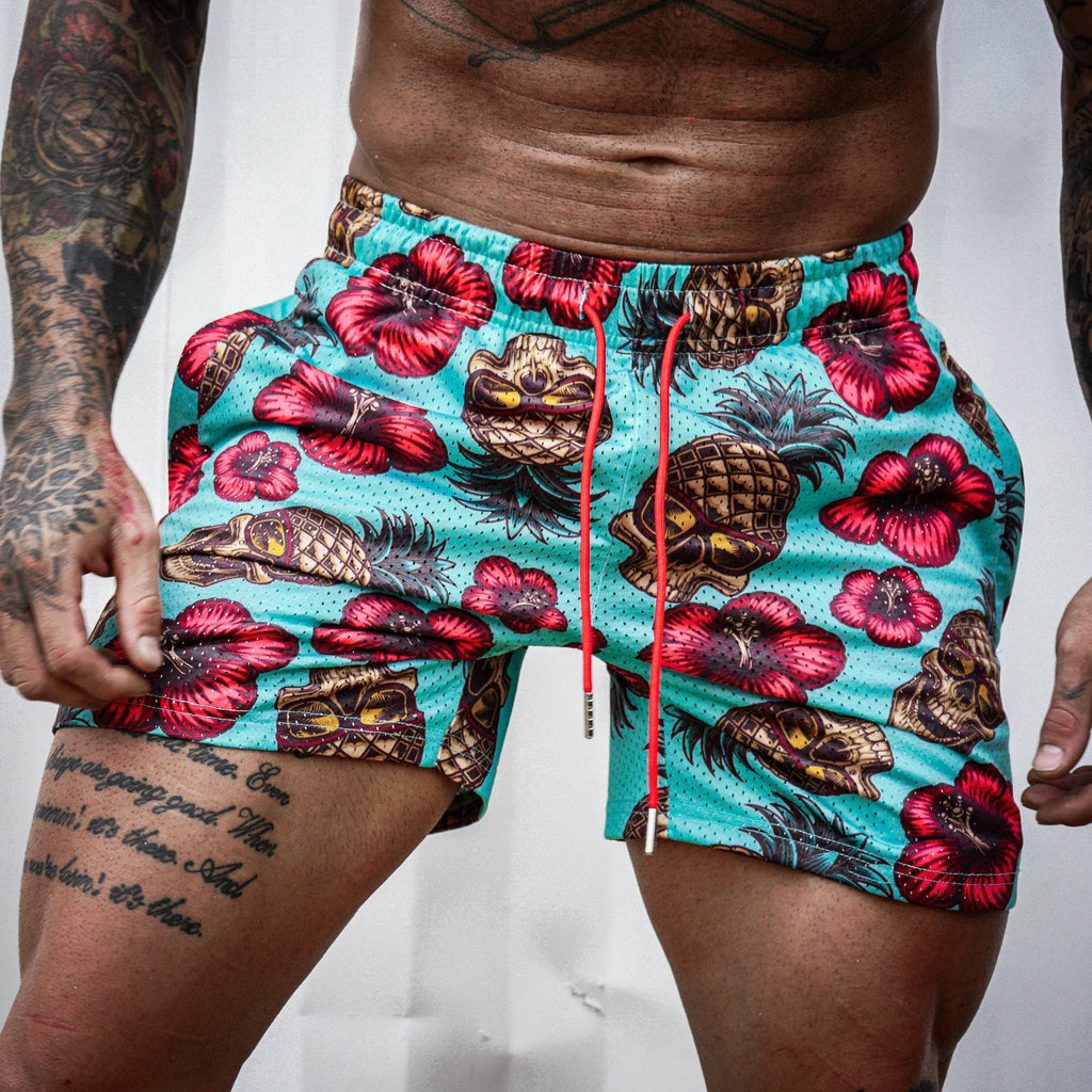 Mid Thigh Mesh Training / Lifestyle Shorts | 5"