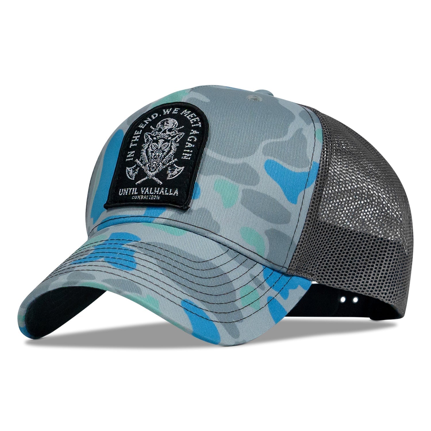 In The End, We Meet Again - Until Valhalla Patch Snapback Hat