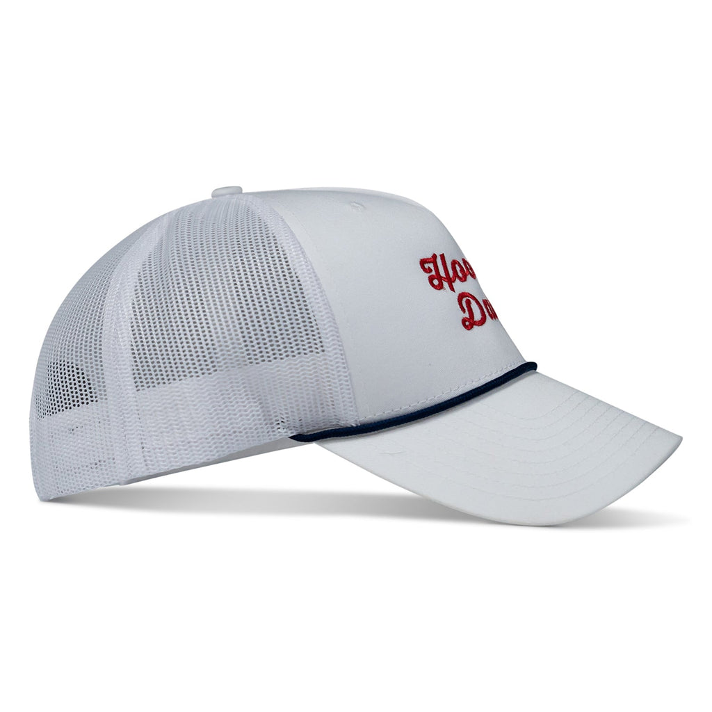 Hoochie Daddy Script Rope Snapback Hat