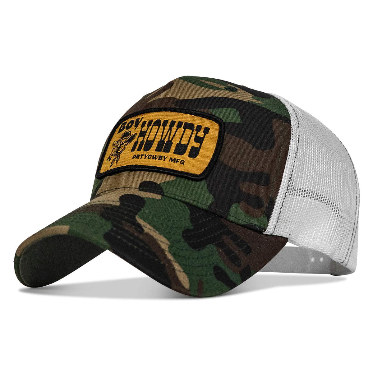 Boy Howdy Western Patch Snapback Hat