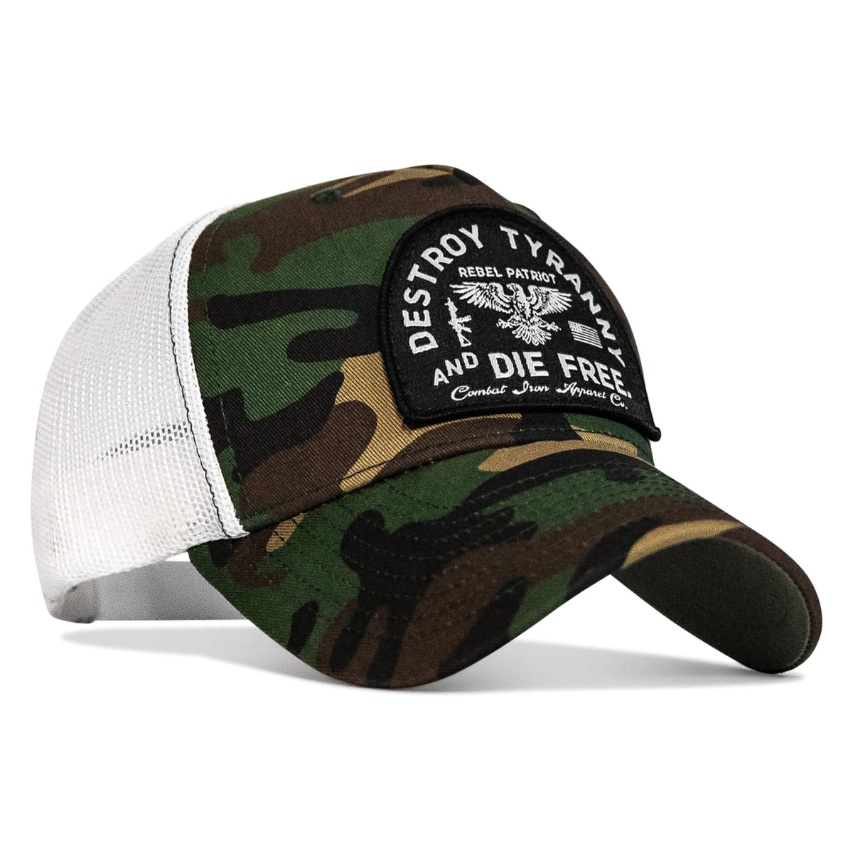 Destroy Tyranny and Die Free Patch Snapback