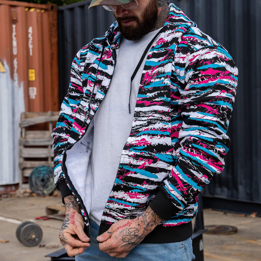 Men's Fleece Lined Zip Up Hoodie