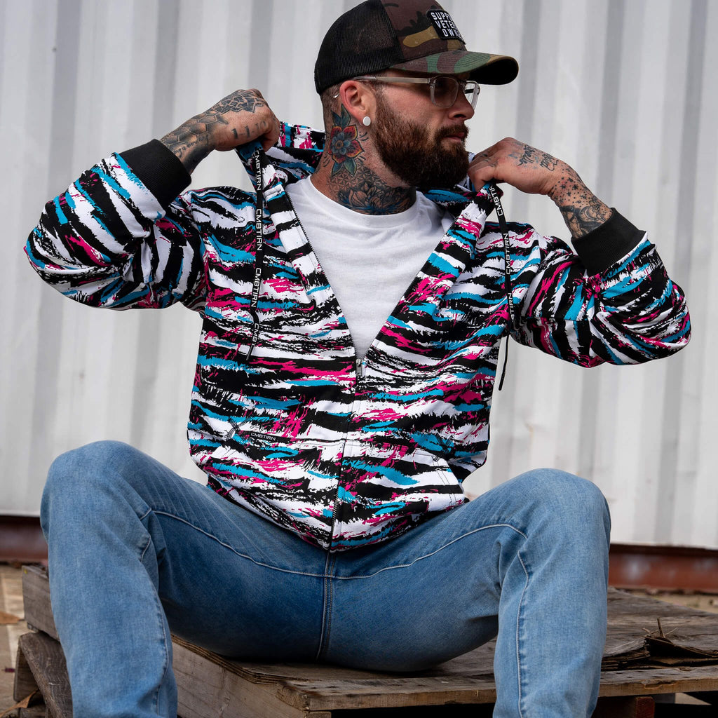 Men's Fleece Lined Zip Up Hoodie