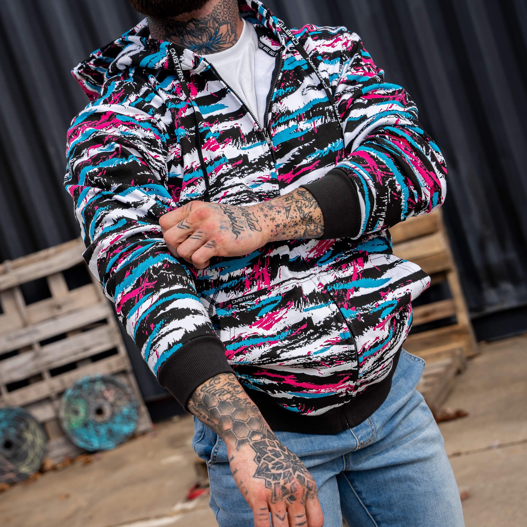 Men's Fleece Lined Zip Up Hoodie
