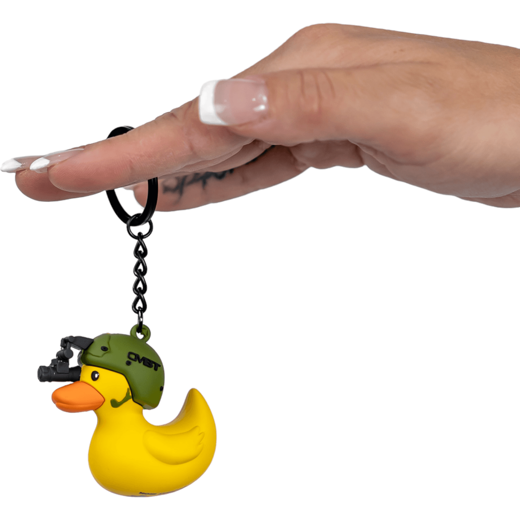 Tactical 3D PVC Keychain