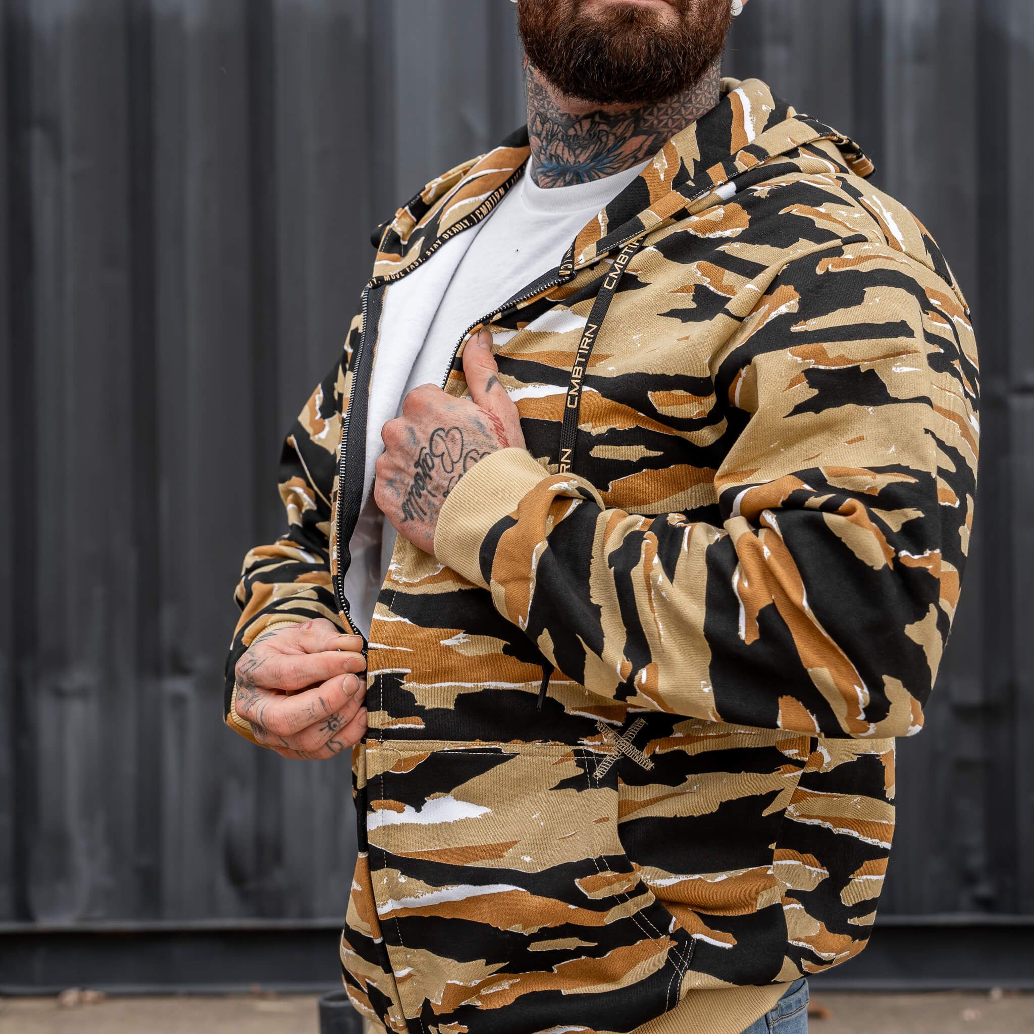 Men's Fleece Lined Zip Up Hoodie